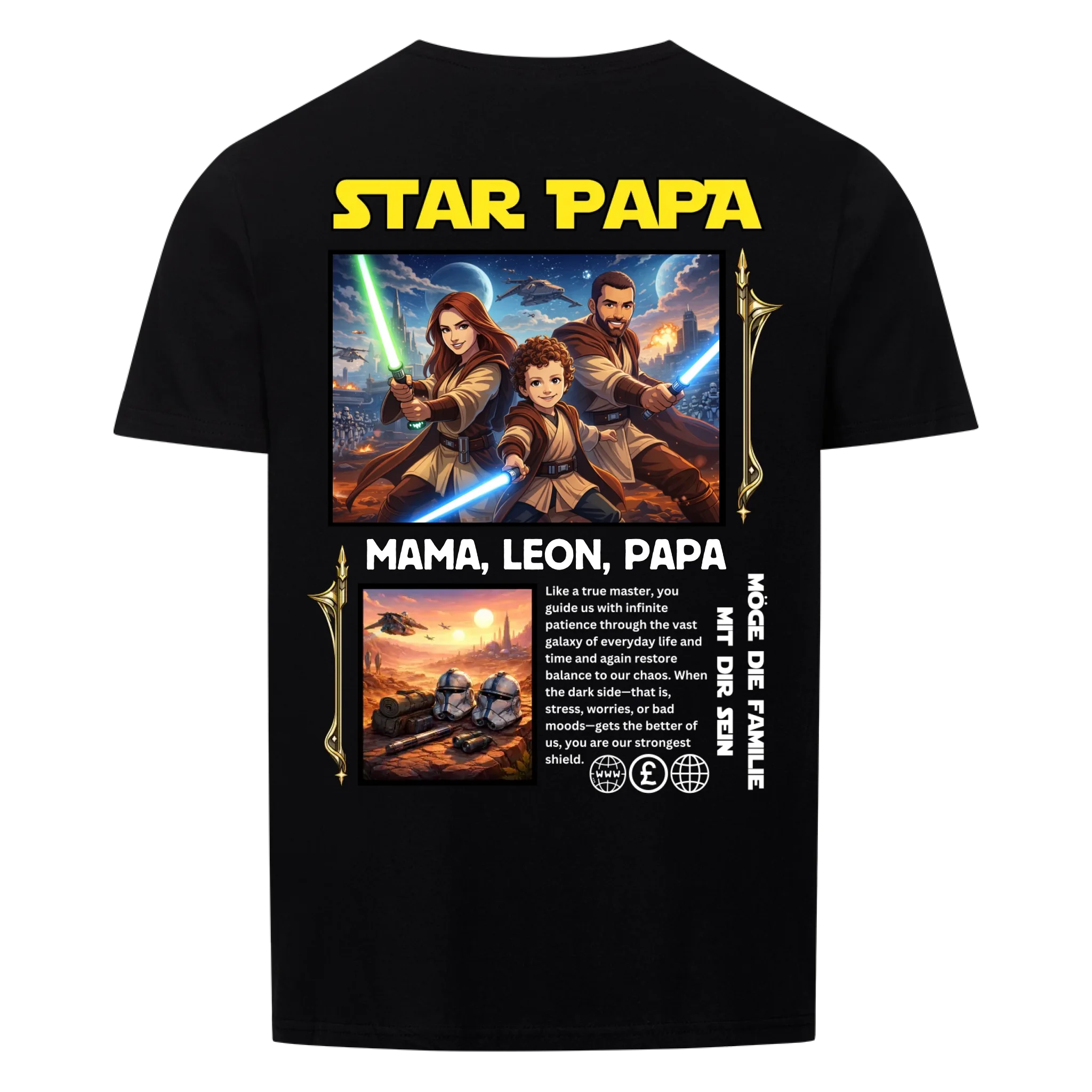 Star Papa - personalisierbar
