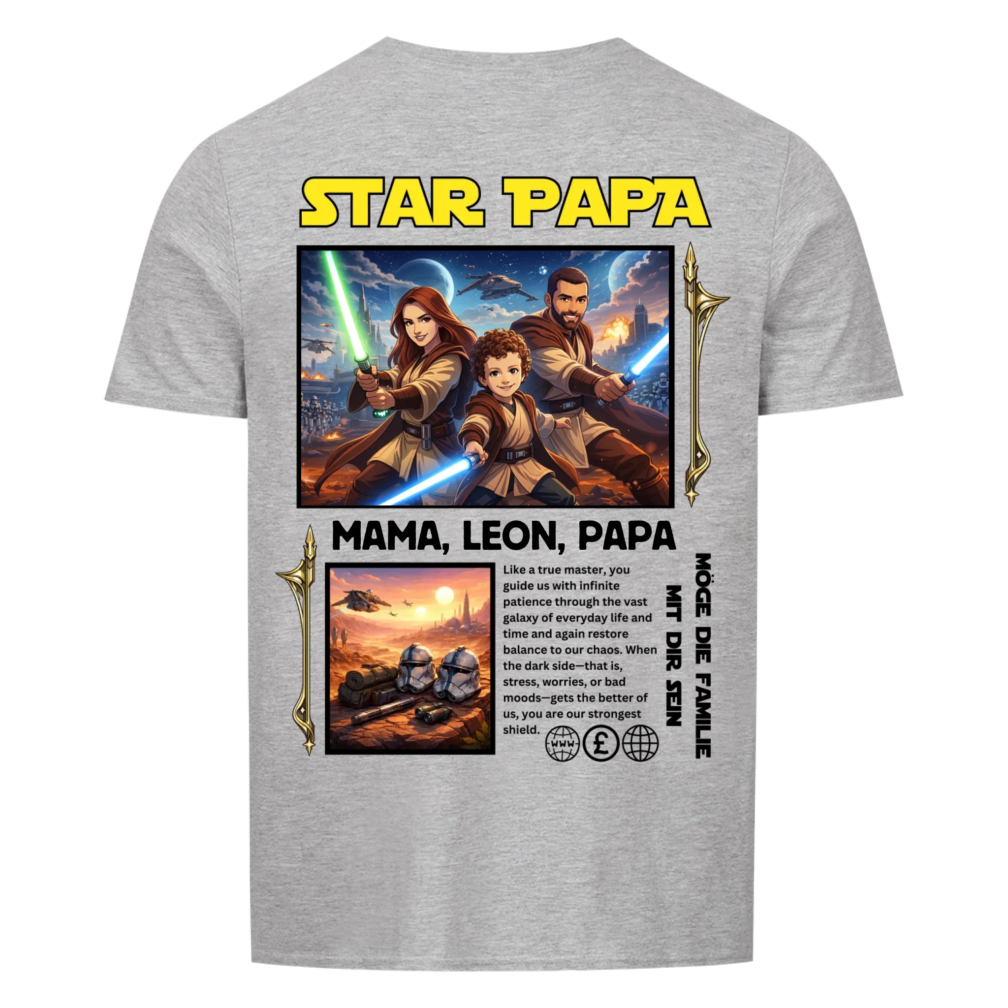 Star Papa - personalisierbar