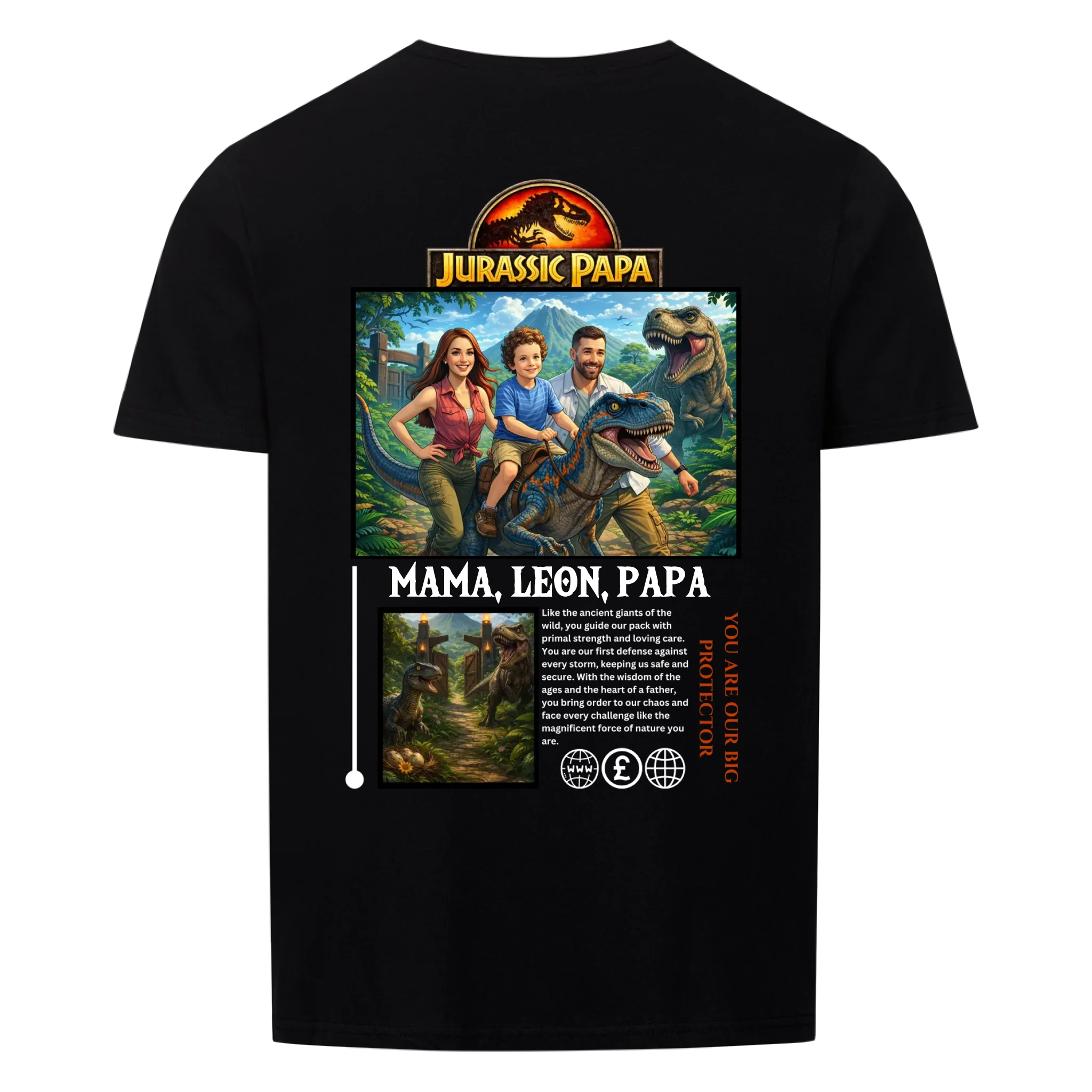 Jurassic Papa - personalisierbar