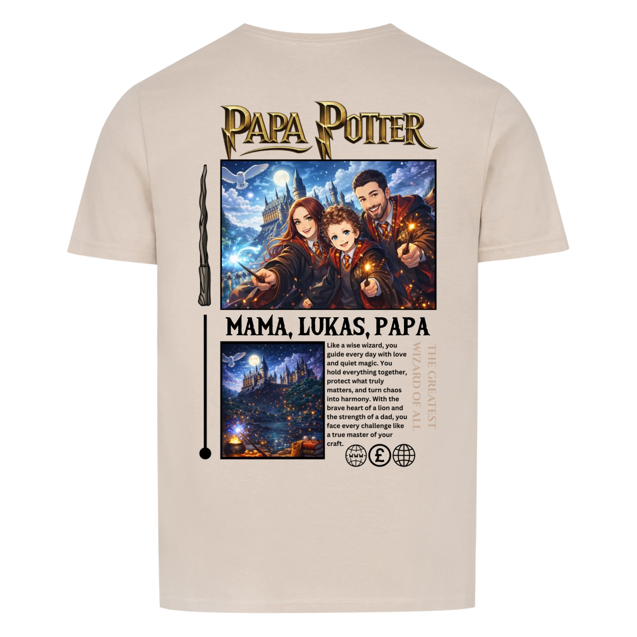 Papa Potter - personalisierbar