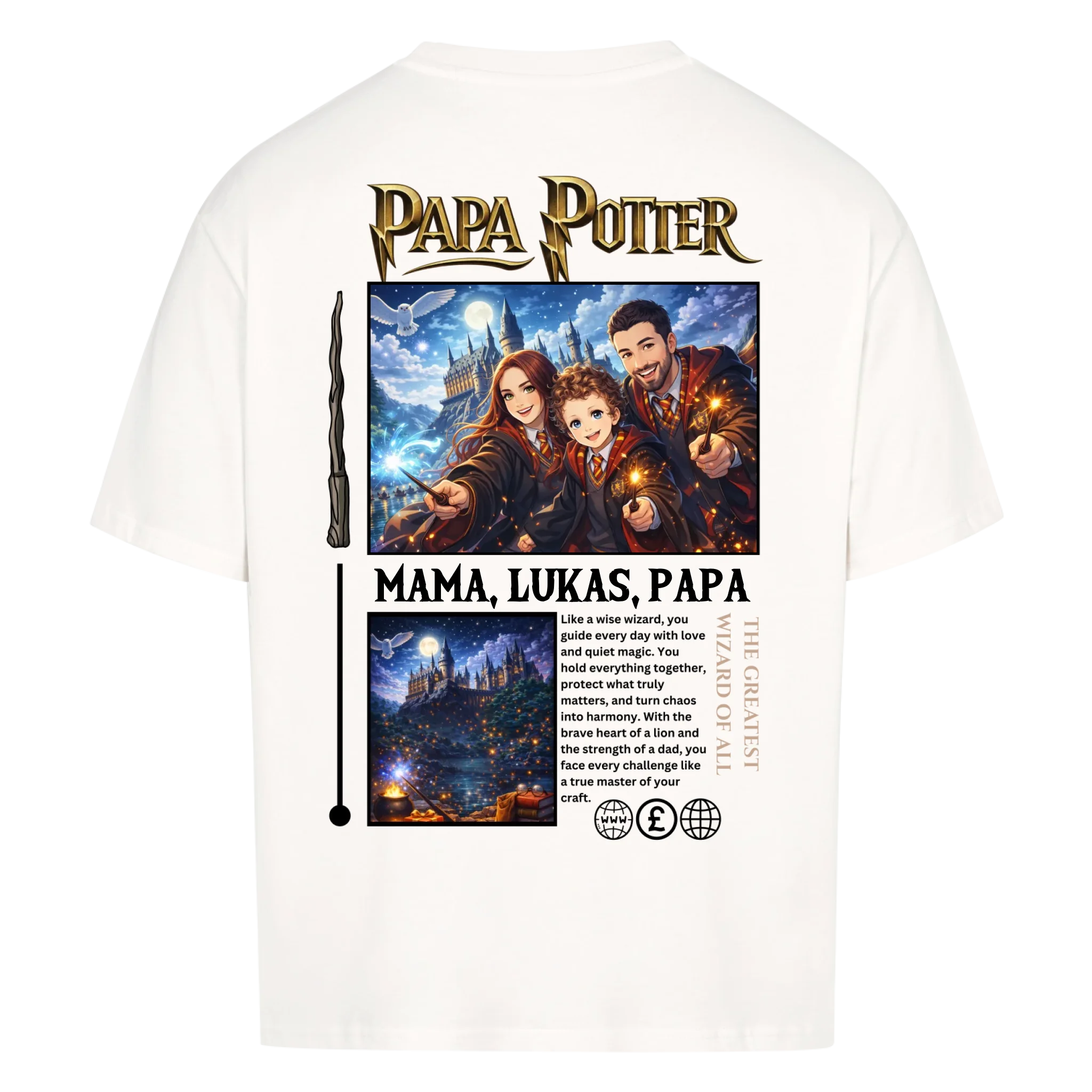 Papa Potter - personalisierbar