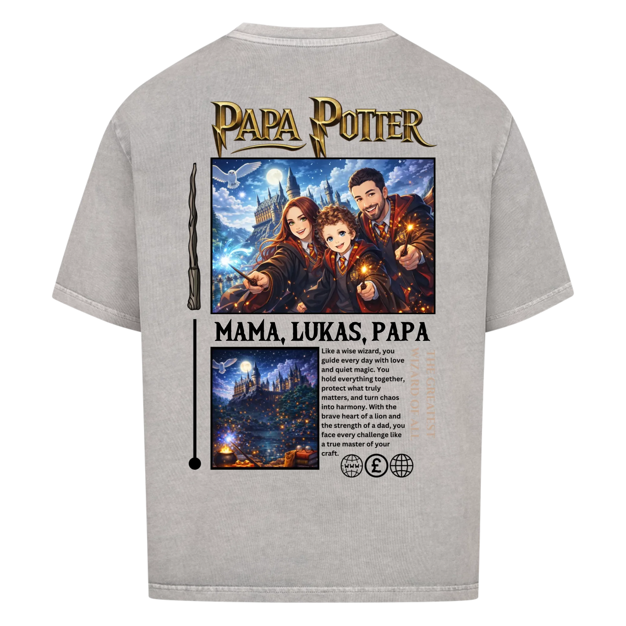 Papa Potter - personalisierbar