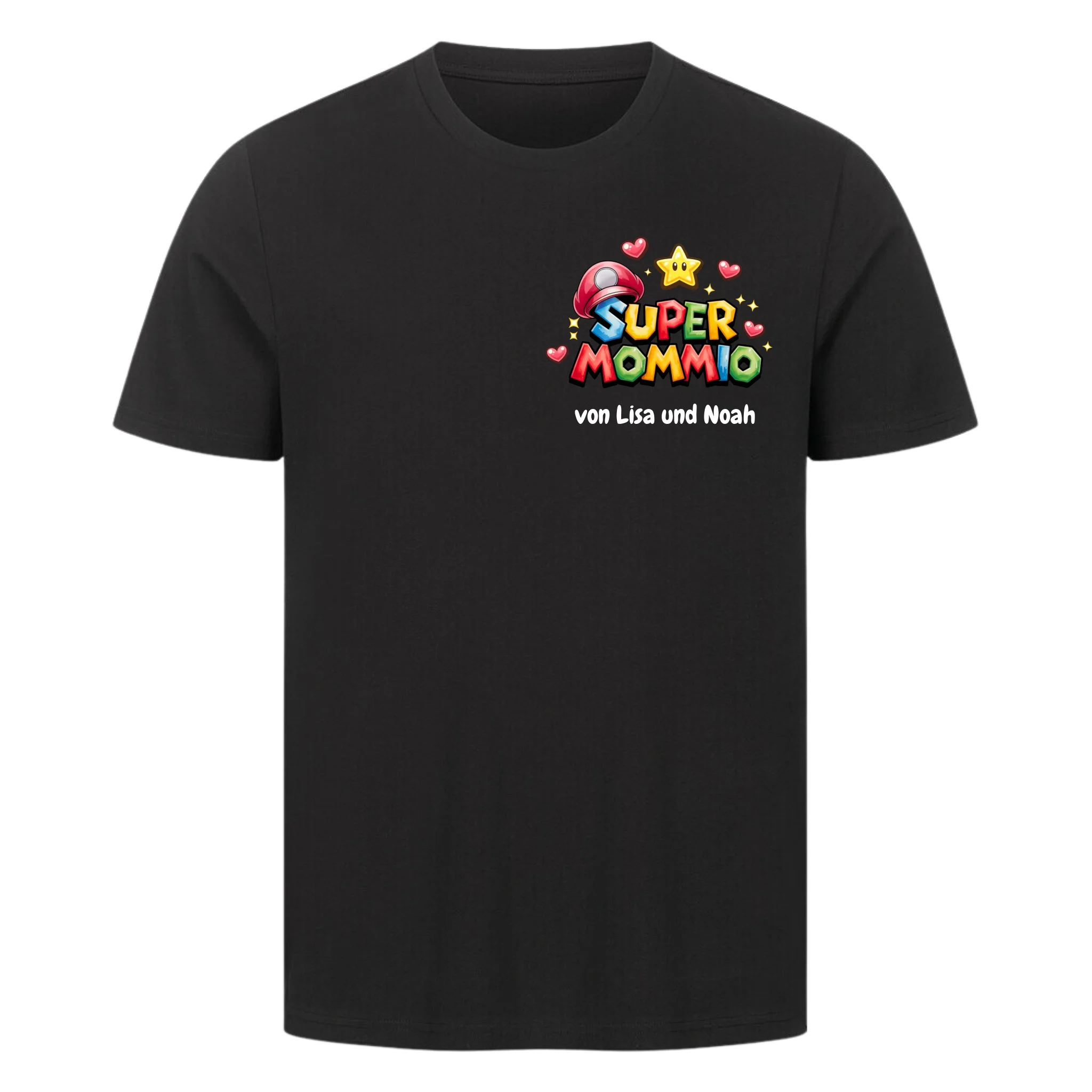 Super Mommio (Brustprint) - personalisierbar