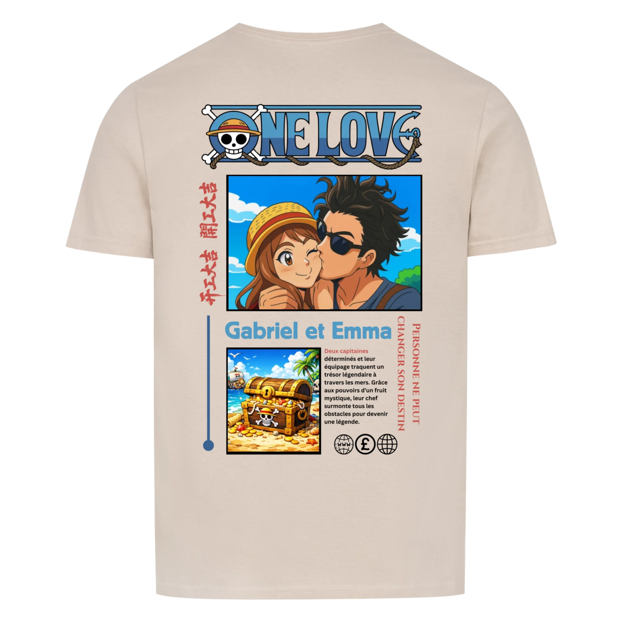 ONE LOVE - personnalisable 2