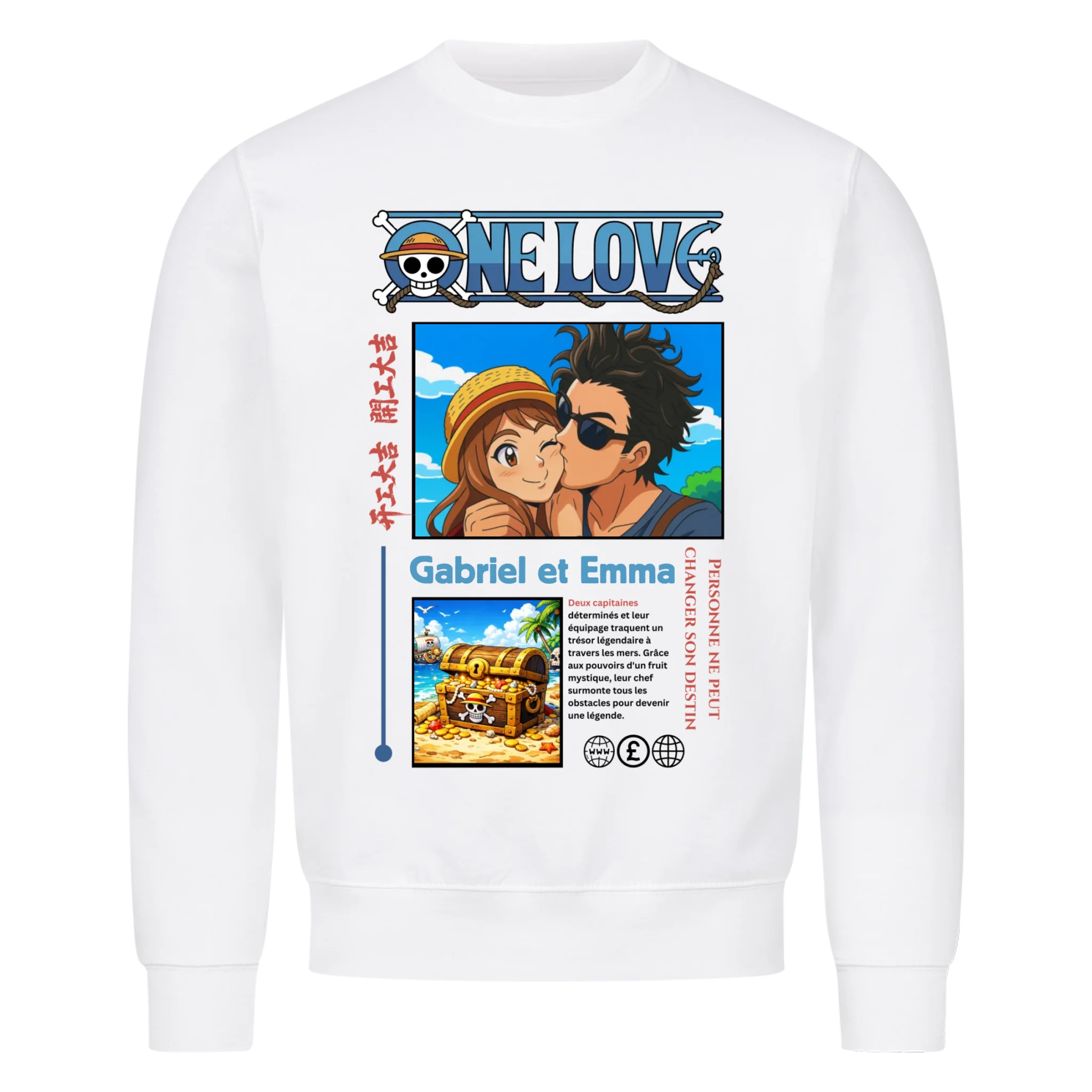 ONE LOVE - personnalisable 2