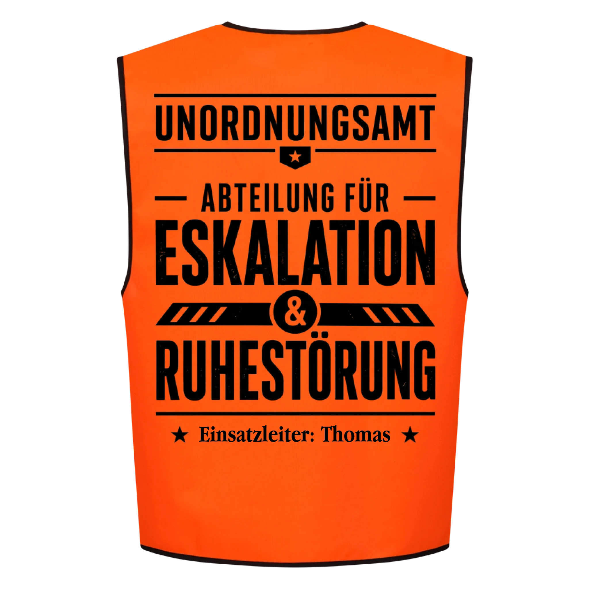 Unordnungsamt - Warnweste