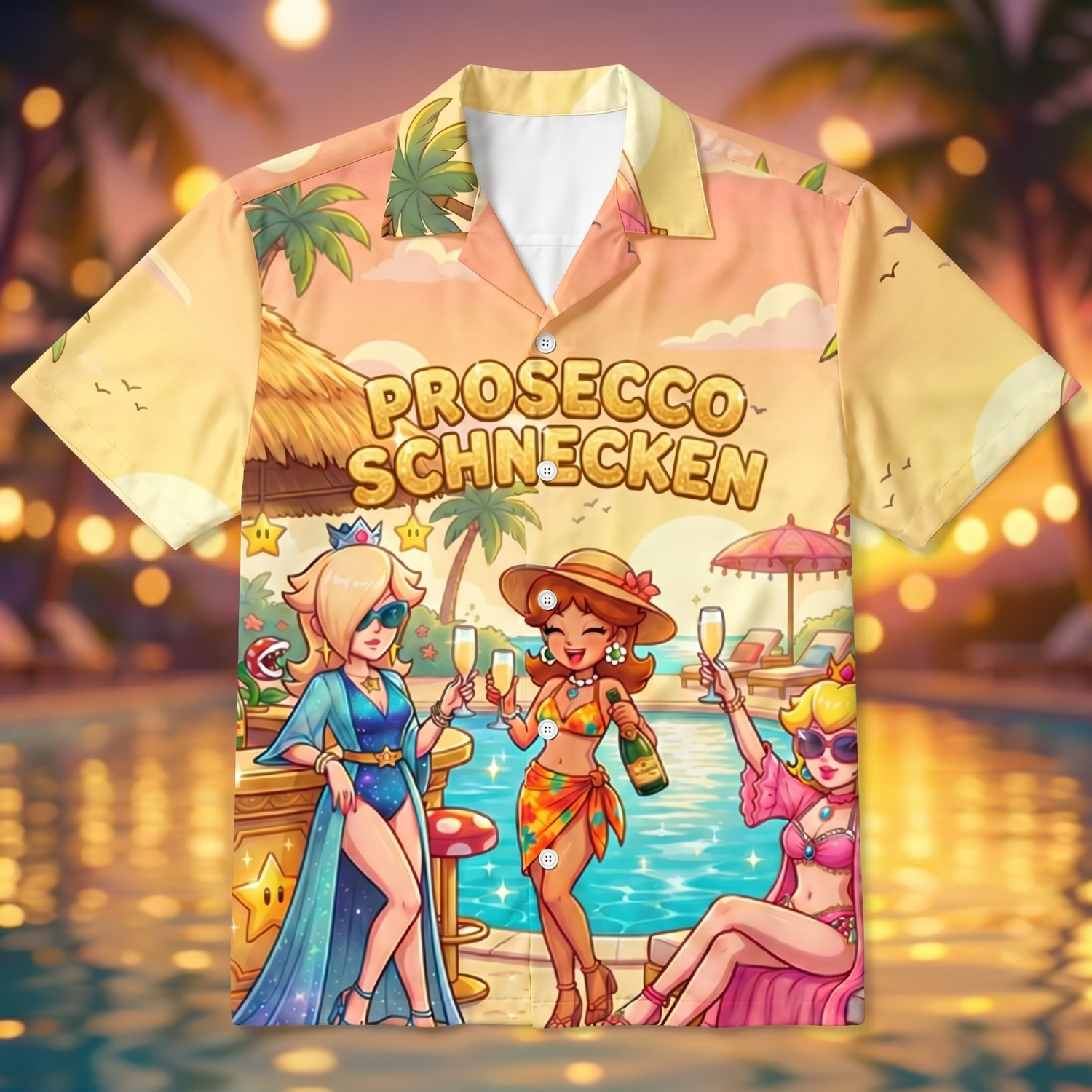 PROSECCO SCHNECKEN - Hawaiihemd