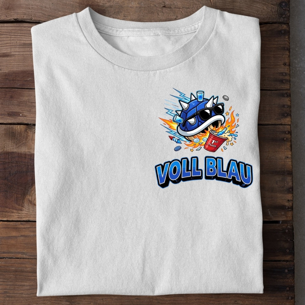 VOLL BLAU - Premium Shirt