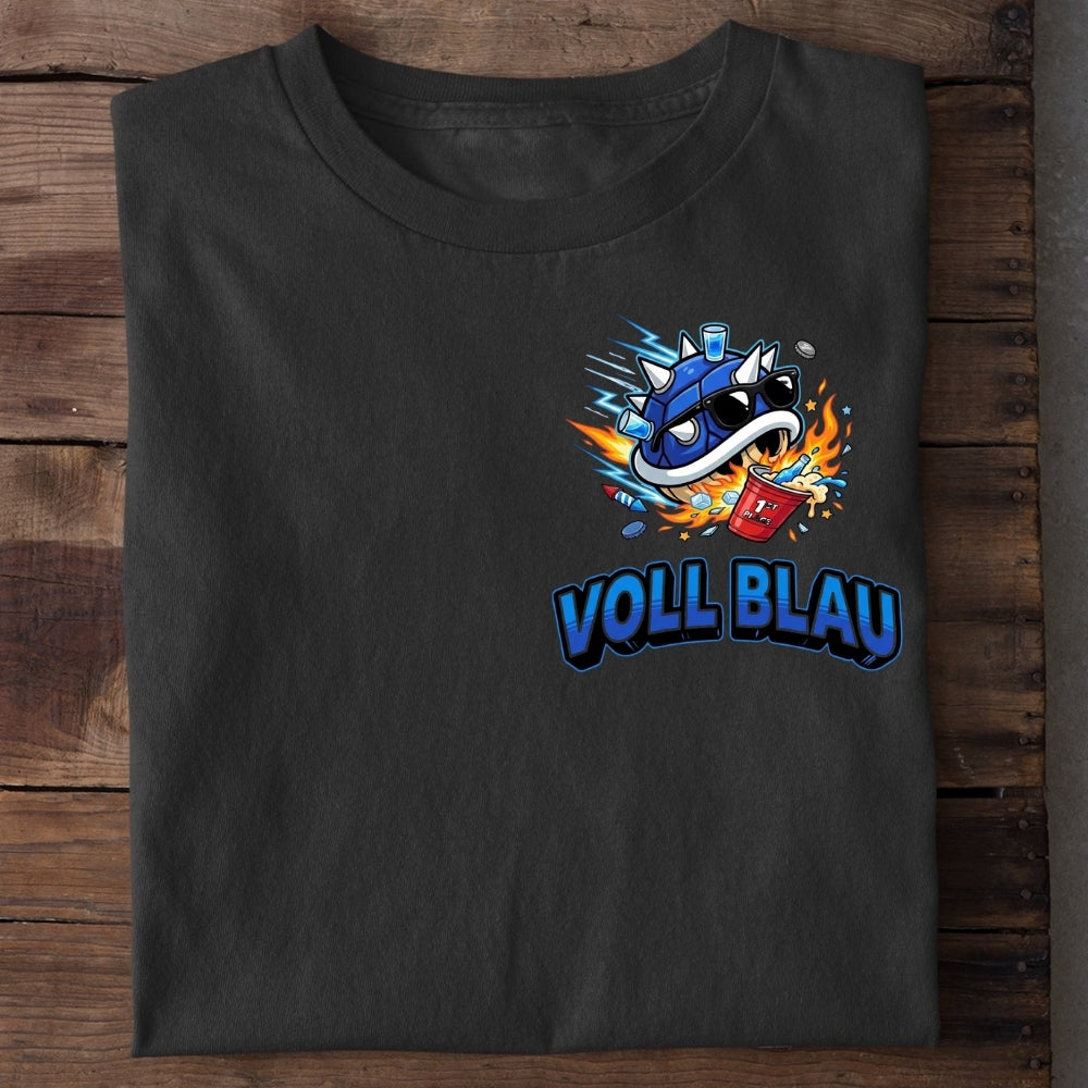 VOLL BLAU - Premium Shirt