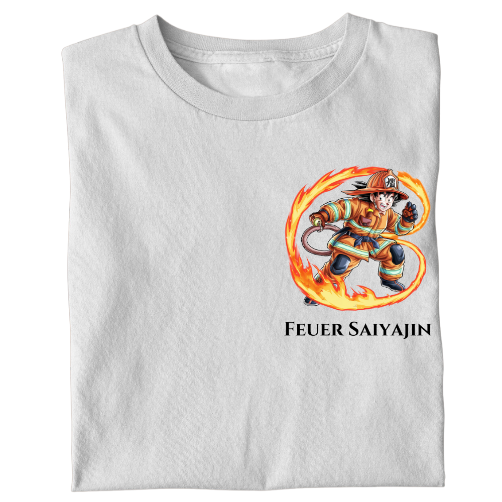 FIRE SAIYAJIN - <tc>Premium T-shirt</tc>