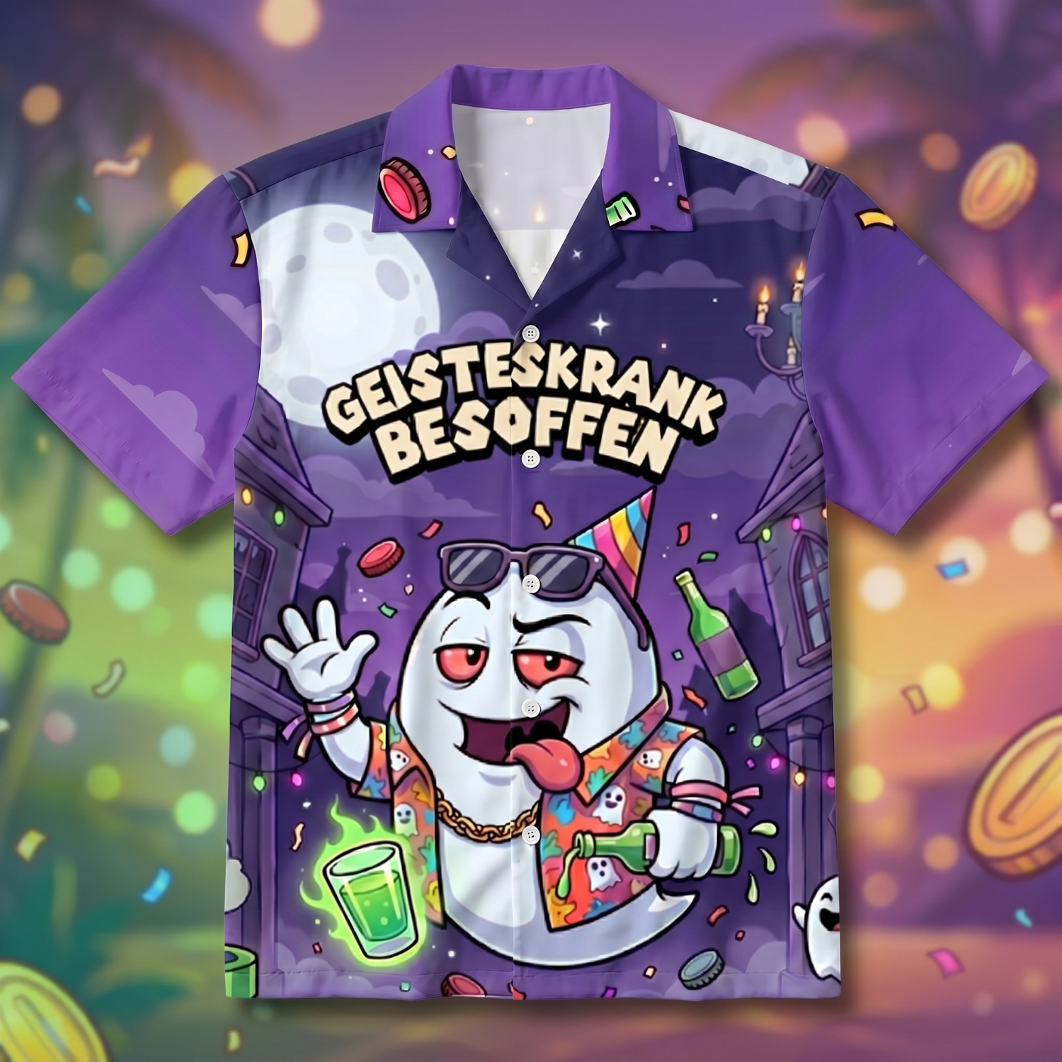 GEISTESKRANK - Hawaiihemd