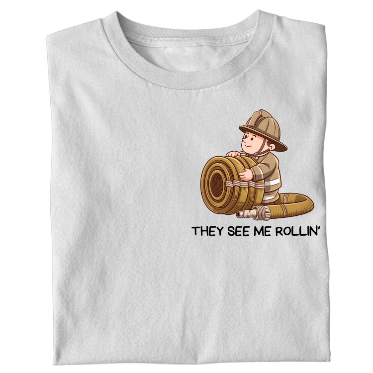 THEY SEE ME ROLLIN - Premium T-shirt