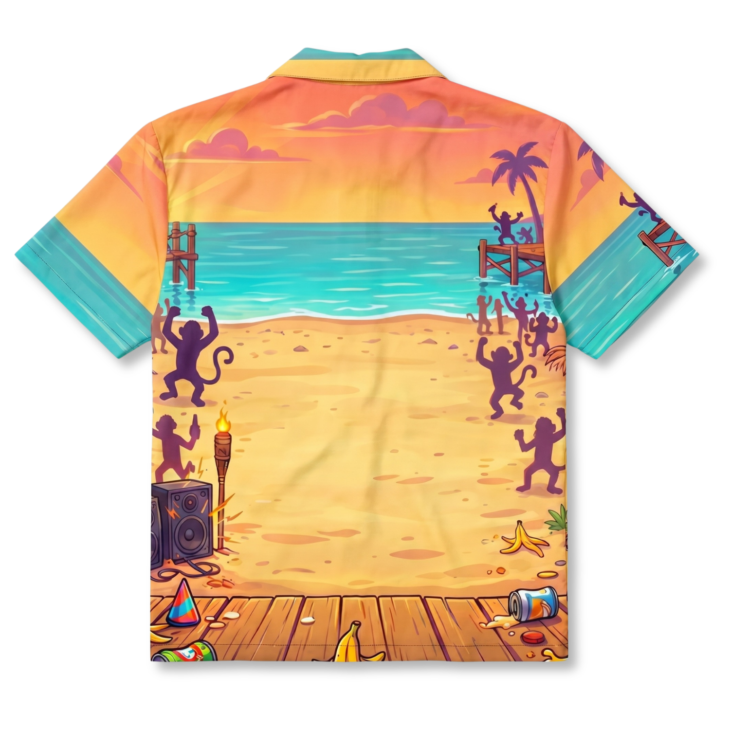 DRUNKY KONG - Hawaiihemd