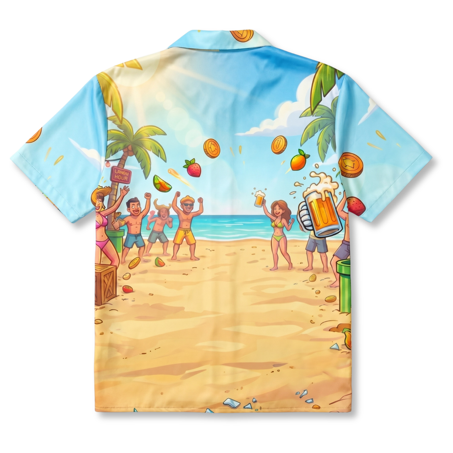 MARIO SMART - Hawaiihemd