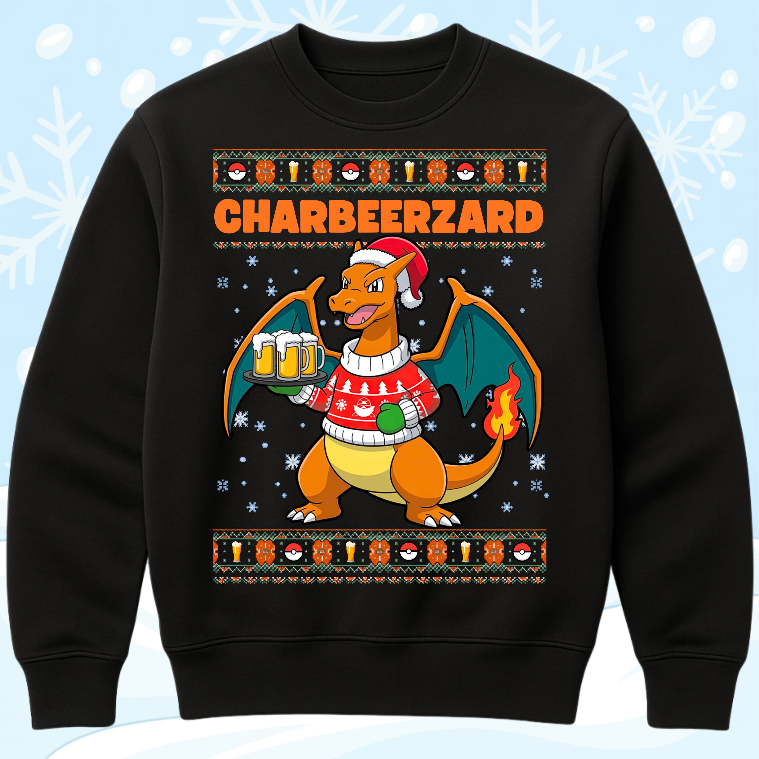 CHARBEERZARD - Premium Sweater