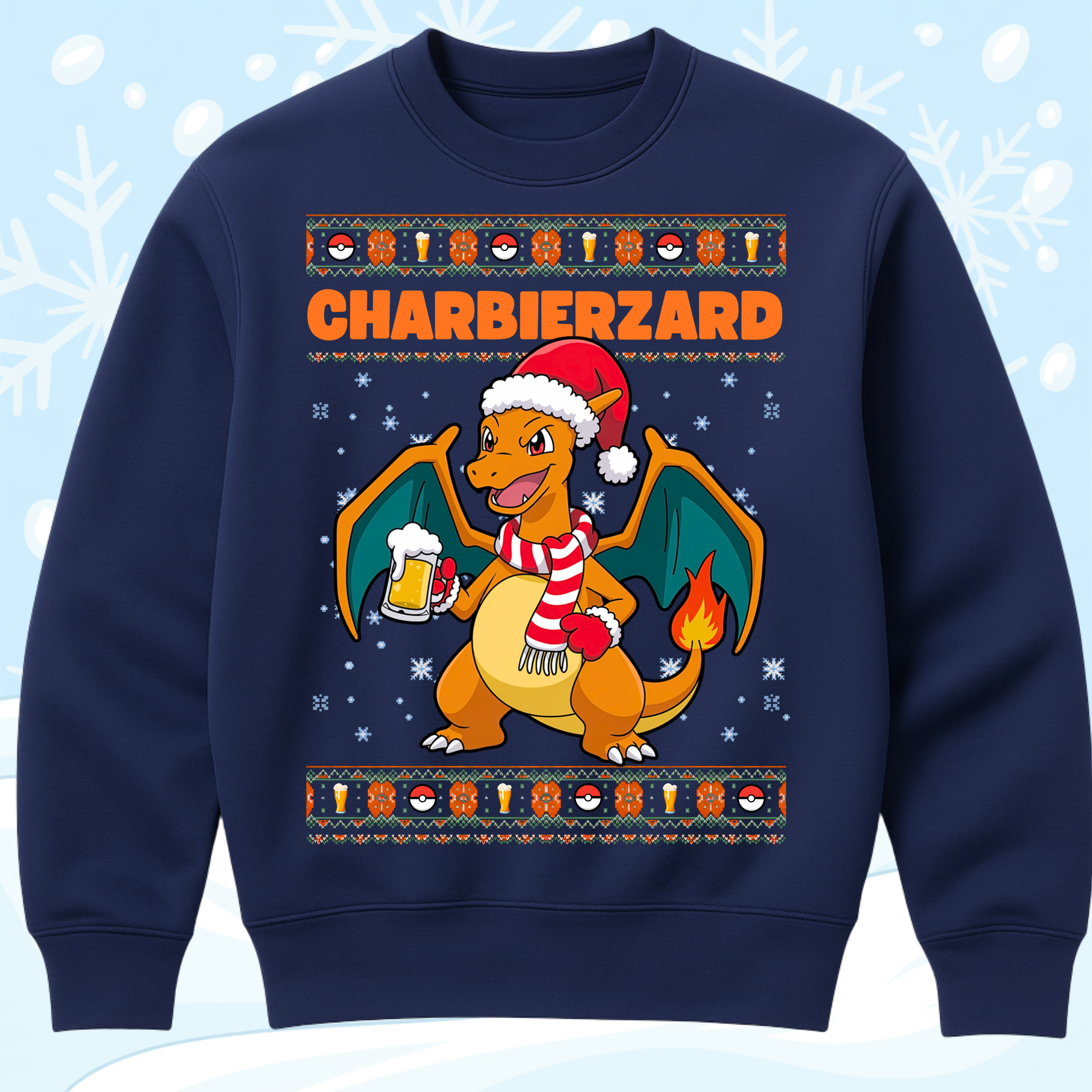 CHARBIERZARD - Premium Sweater