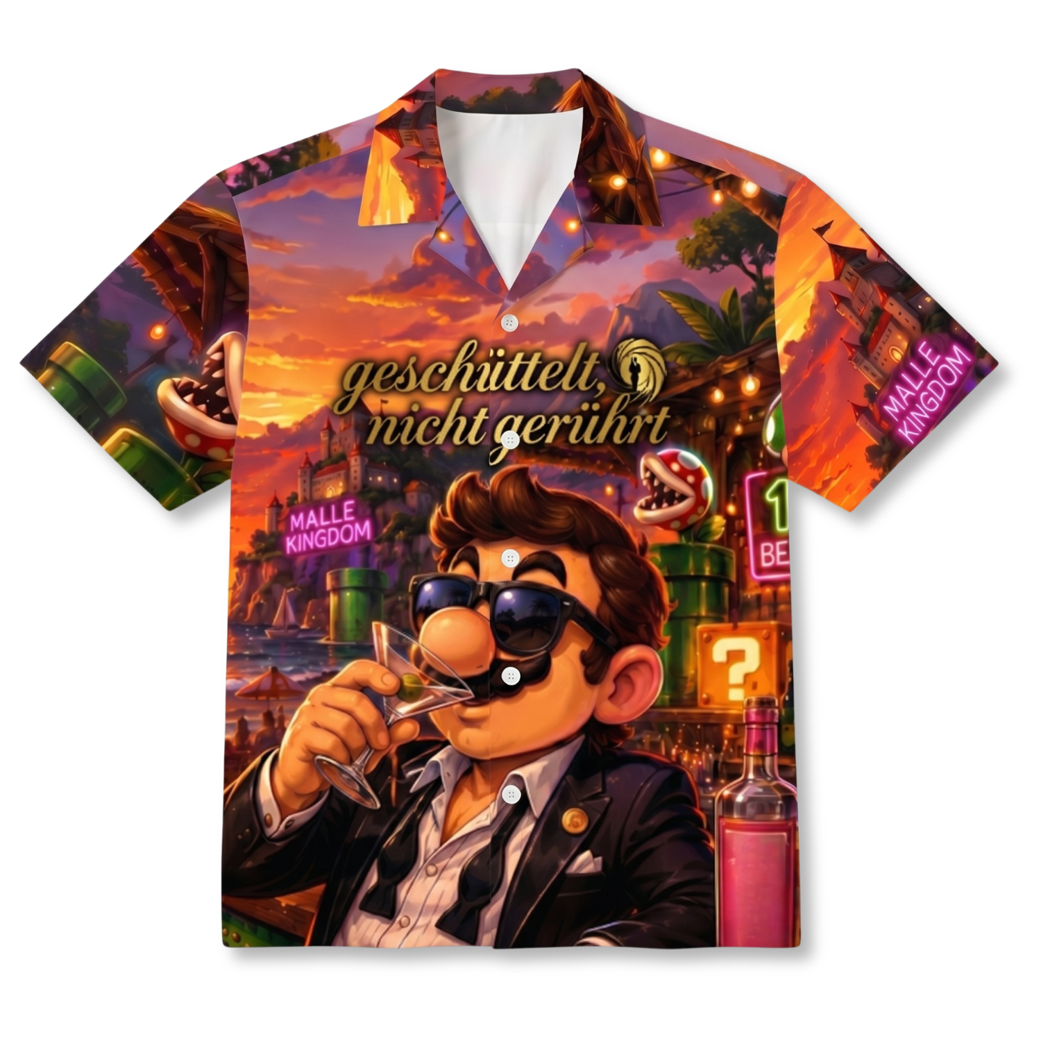 GESCHÜTTELT - Hawaiihemd