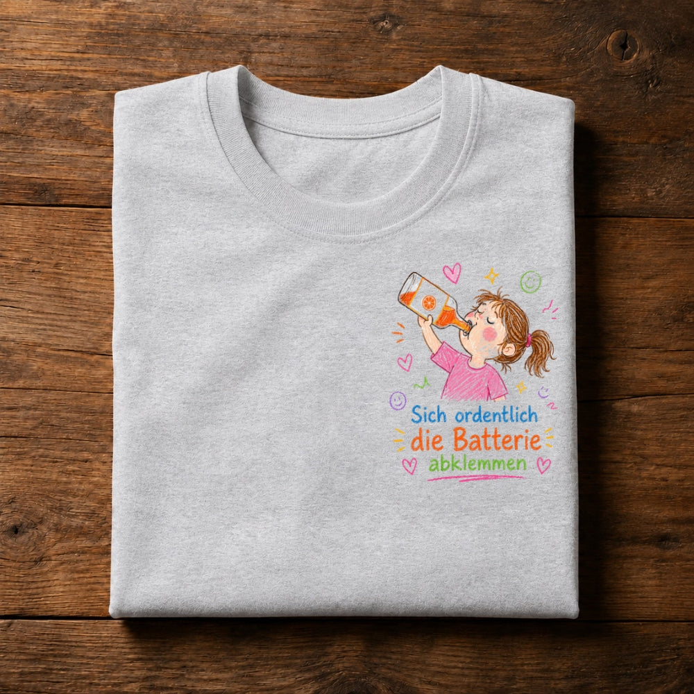 Batterie abklemmen - Premium Shirt