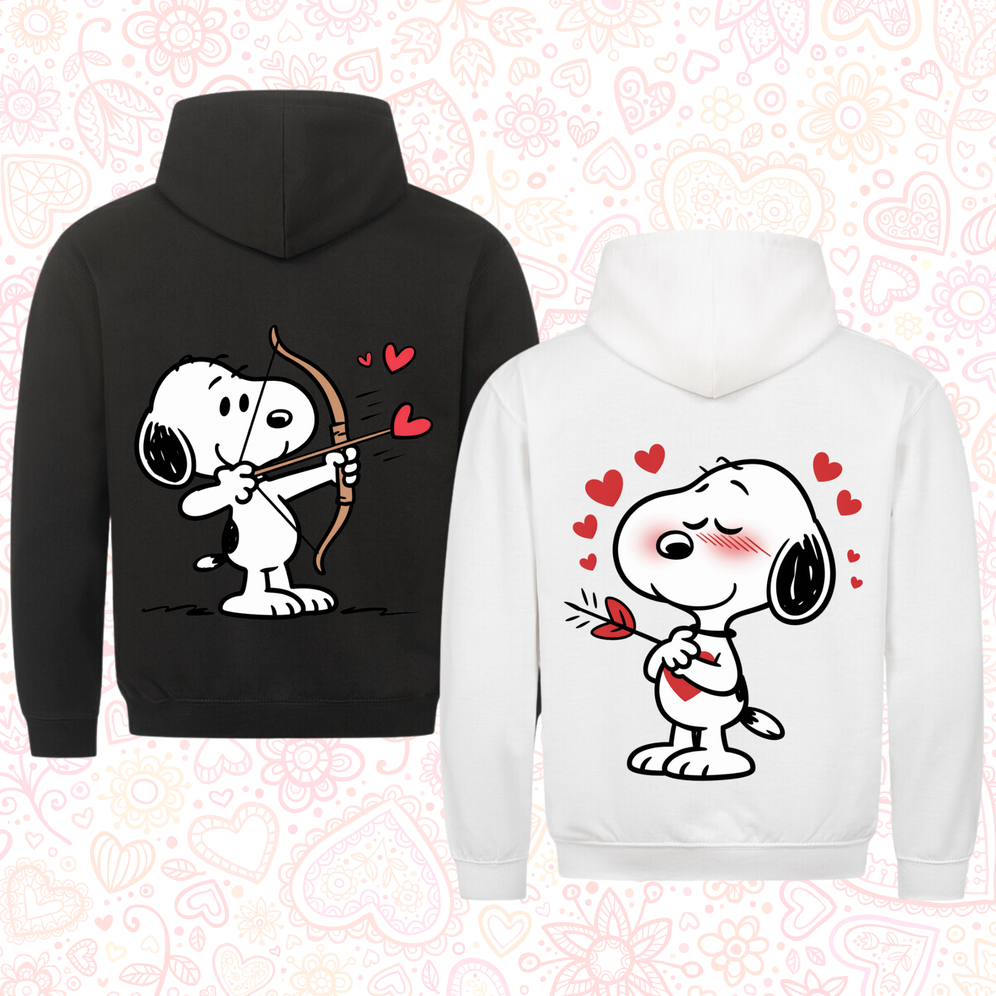 Got You x Got Me - Paquete de sudadera con capucha premium para parejas