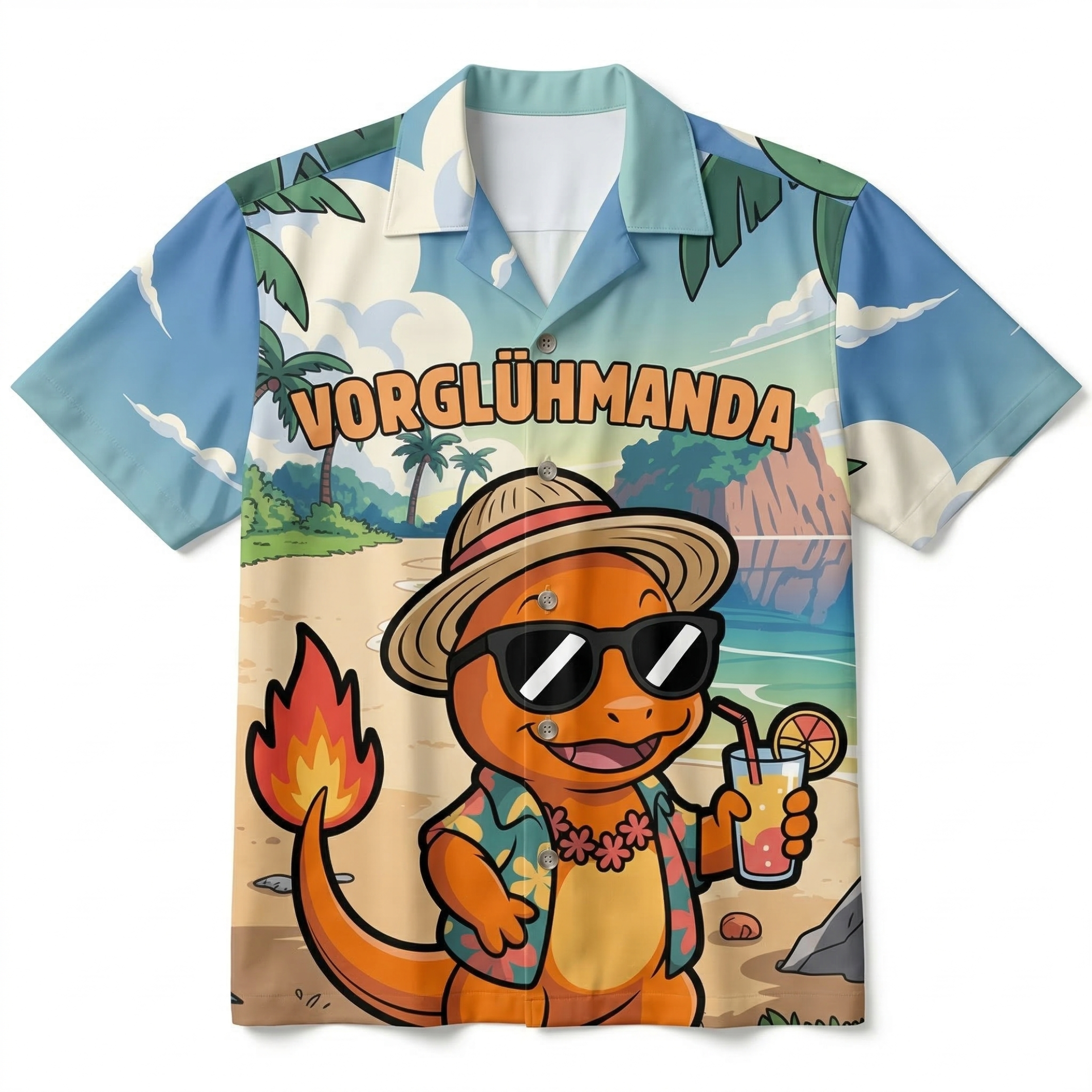 VORGLÜHMANDA - Hawaiihemd