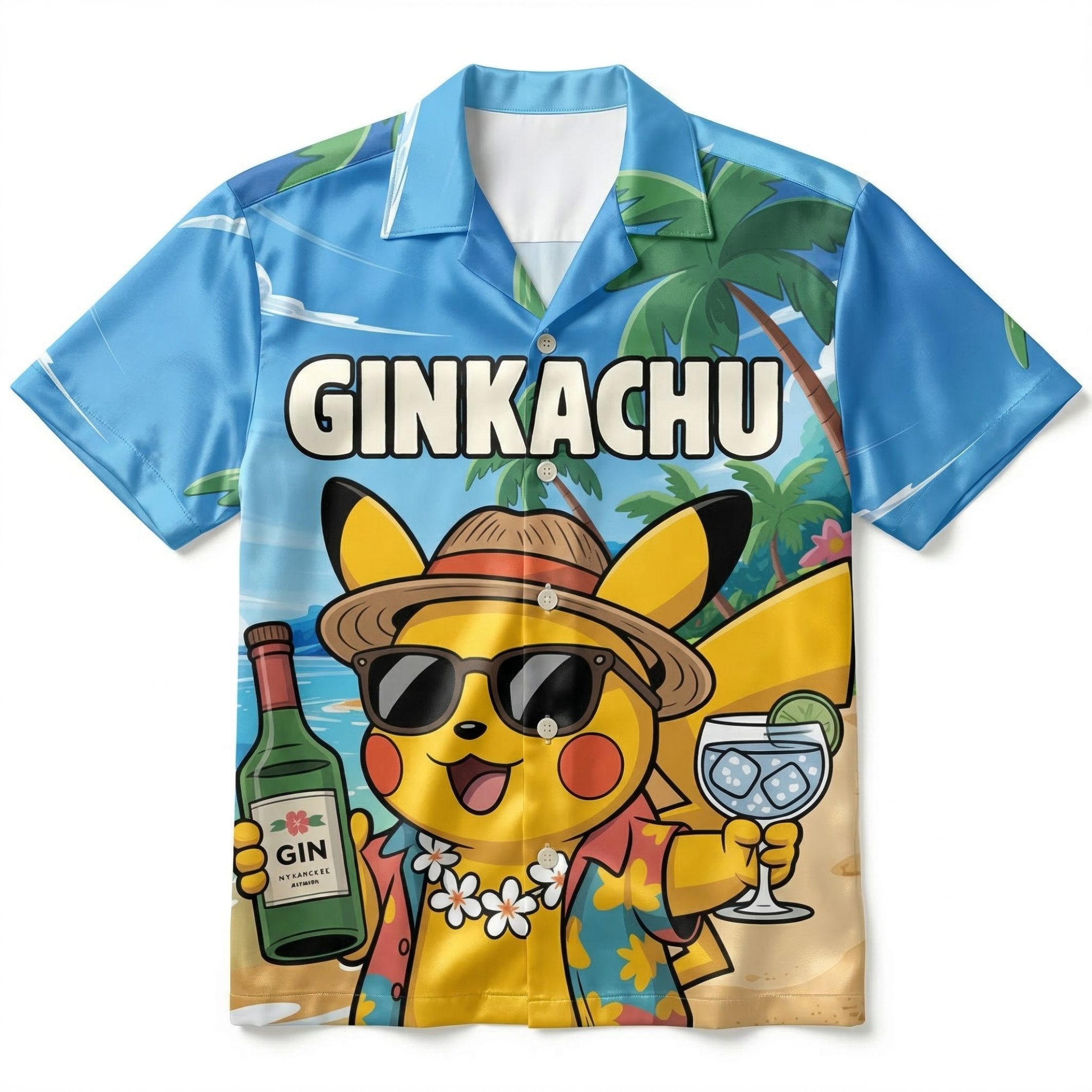GINKACHU - Hawaiihemd