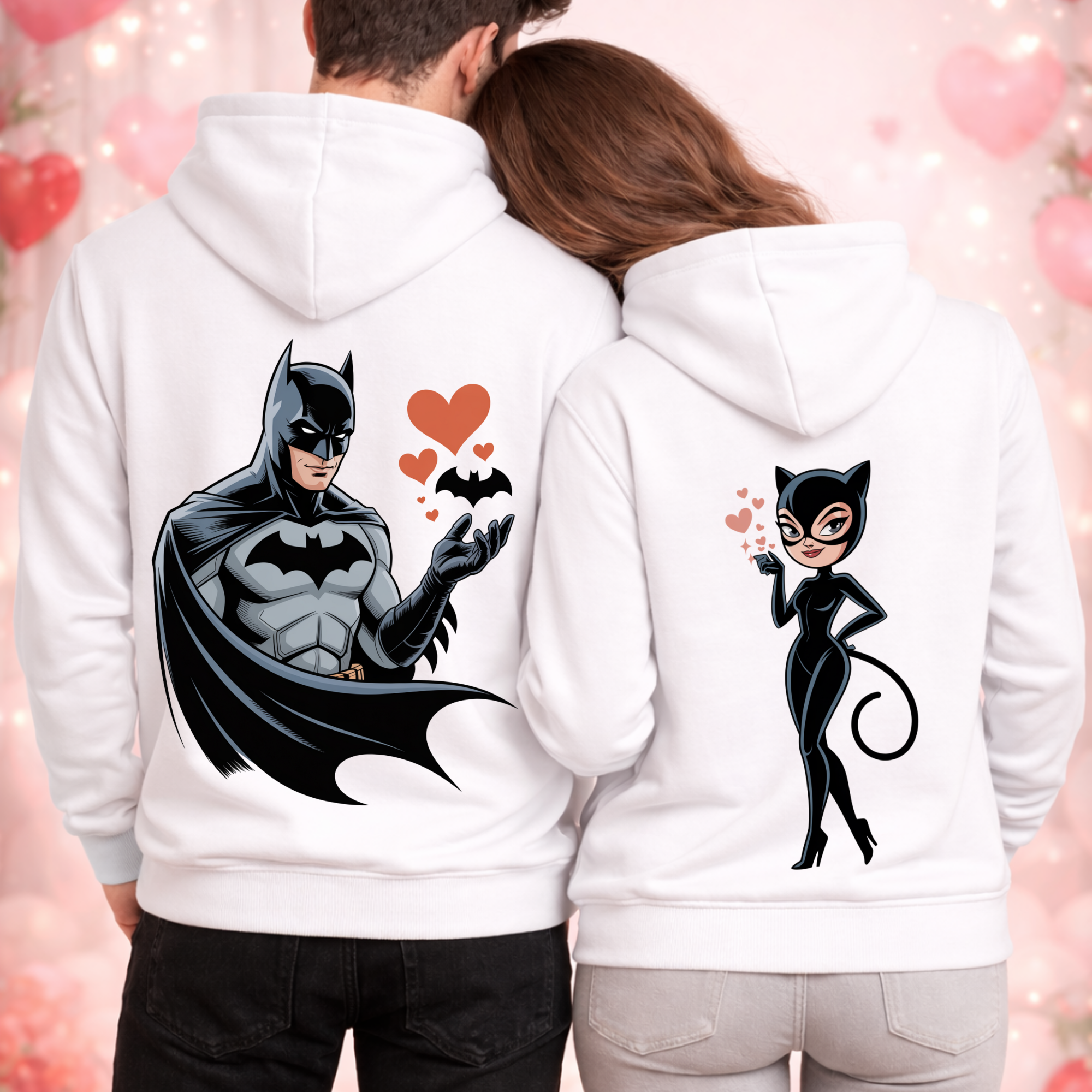 Dream Team - Premium Hoodie Bundle für Paare