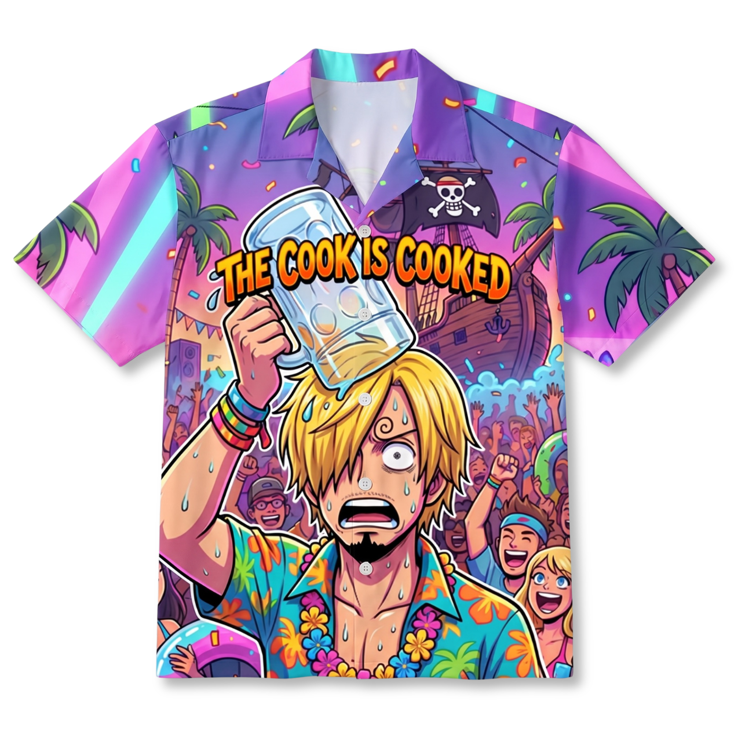 THE COOK IS COOKED - Hawaiihemd