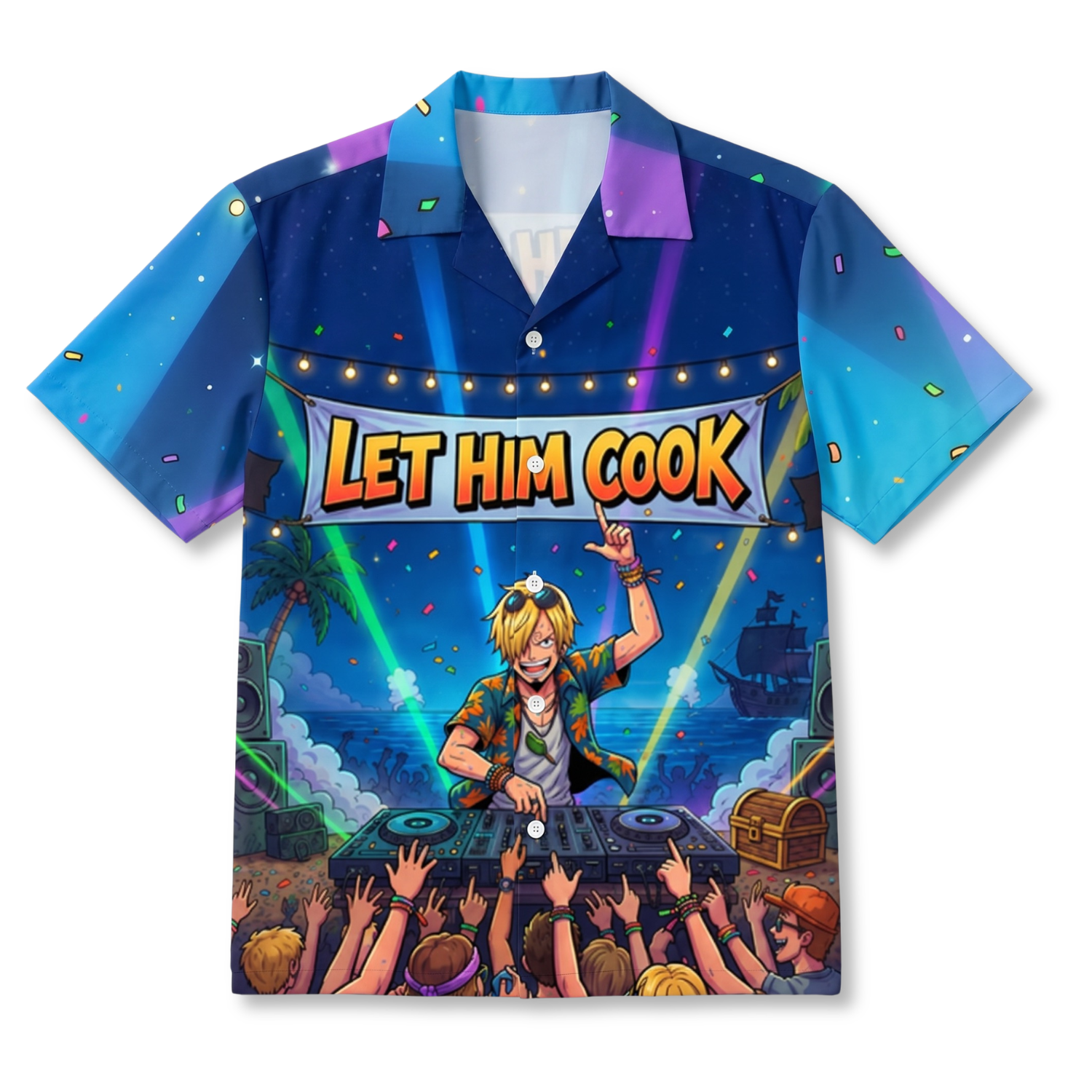 LET HIM COOK - Hawaiihemd
