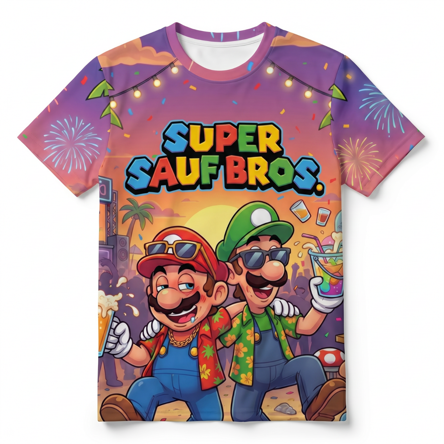 SUPER SAUF BROS - Premium Shirt