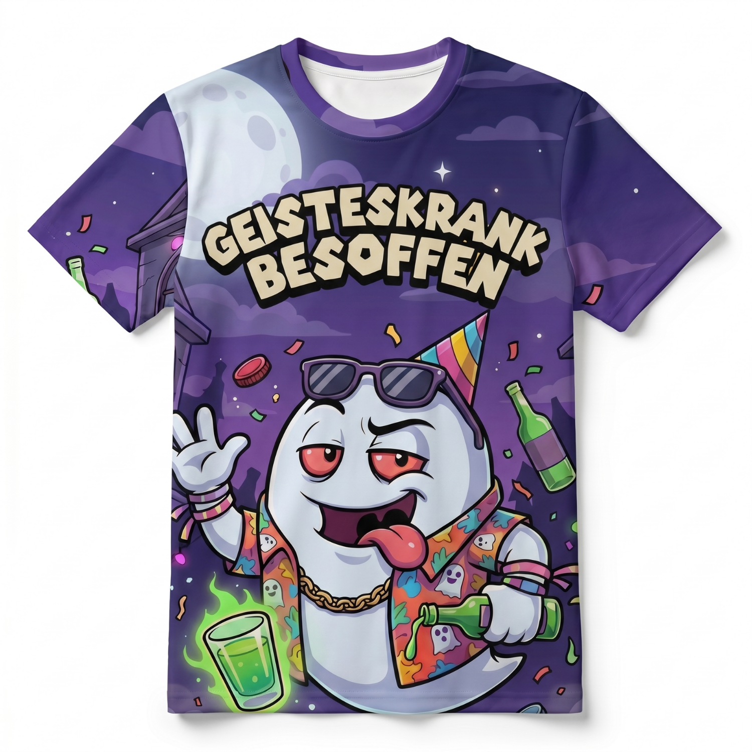 GEISTESKRANK BESOFFEN - Premium Shirt