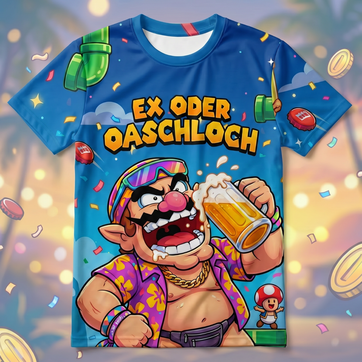 EX ODER OASCHLOCH - Premium Shirt