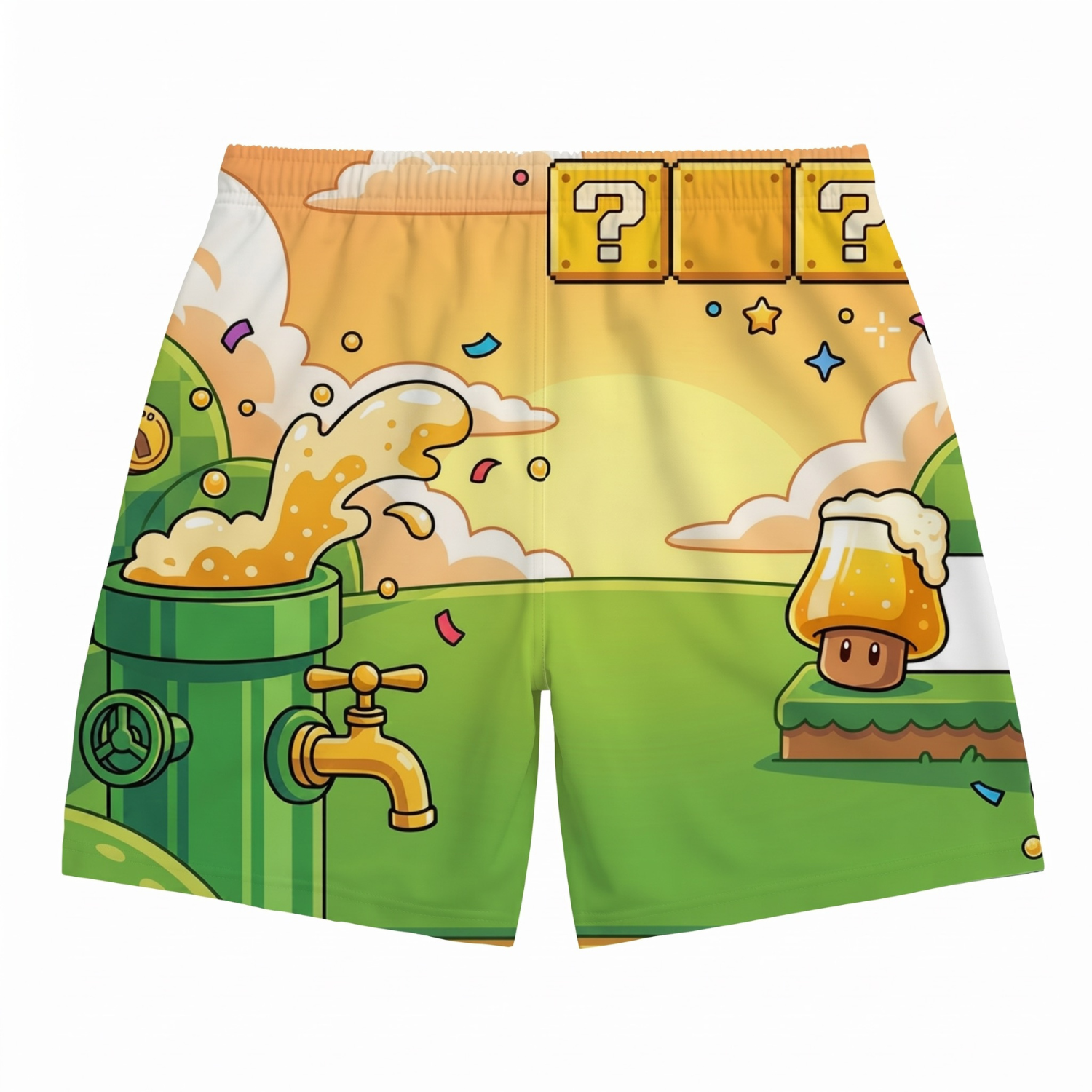 LET'S A GO SAUFEN - Badehose