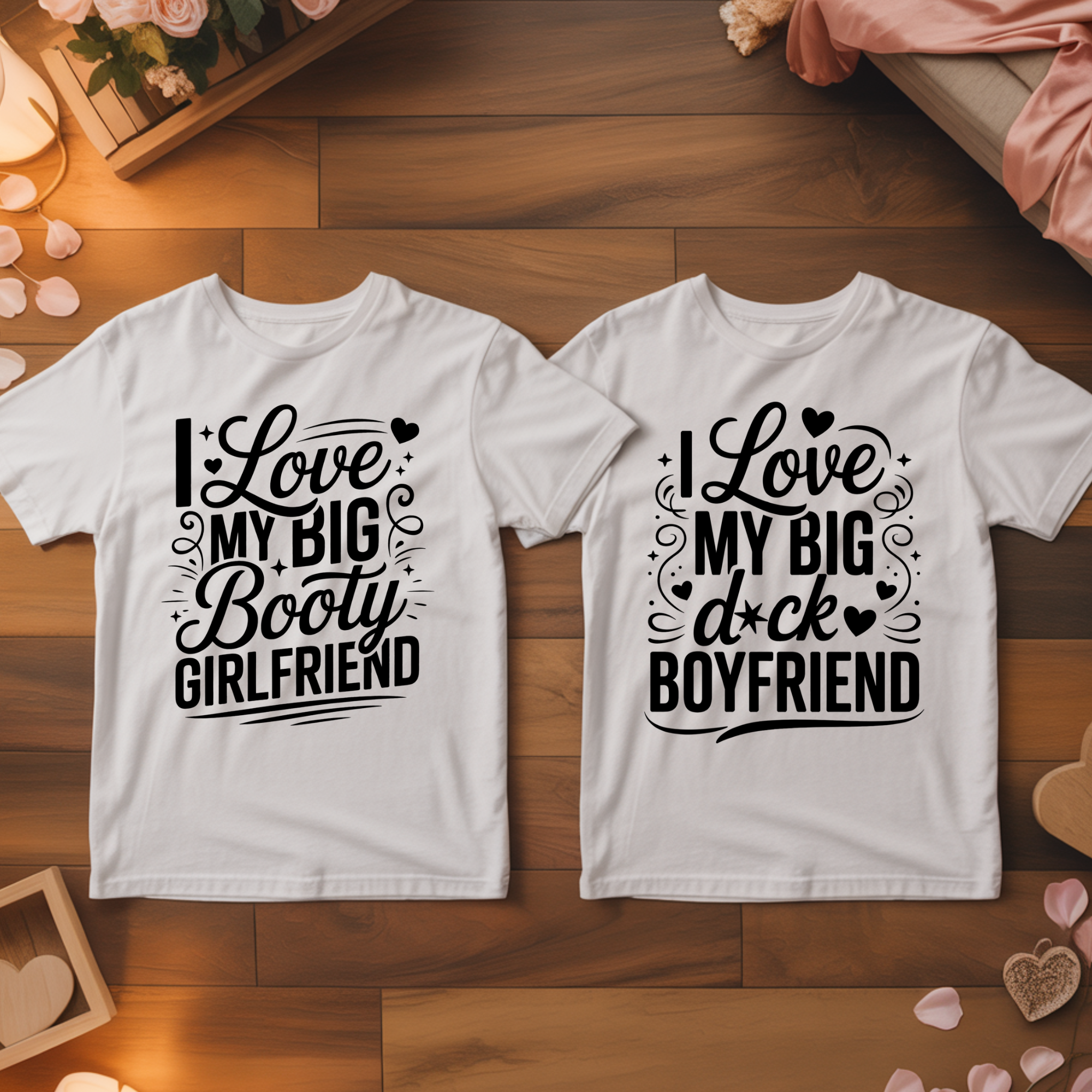 Offerta b x Big d - <tc>Premium T-shirt</tc> Pacchetto per coppie