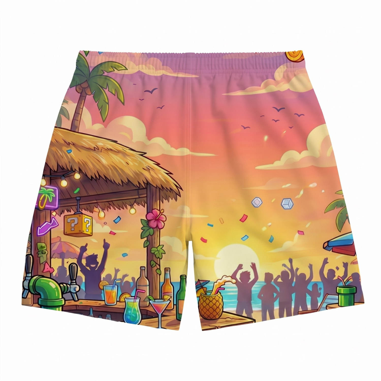 LET'S A GO SAUFEN - Badehose