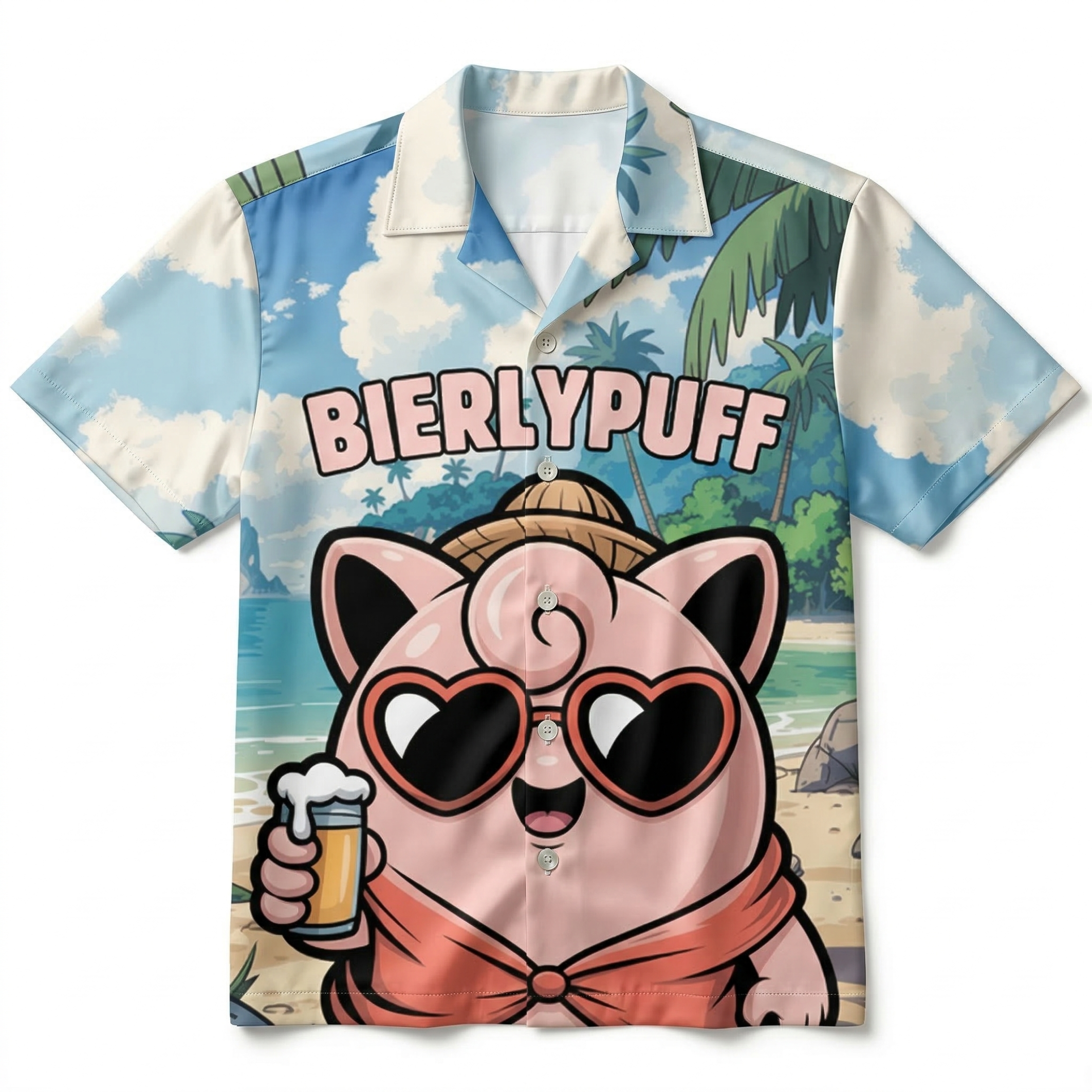 BIERLYPUFF - Hawaiian Shirt
