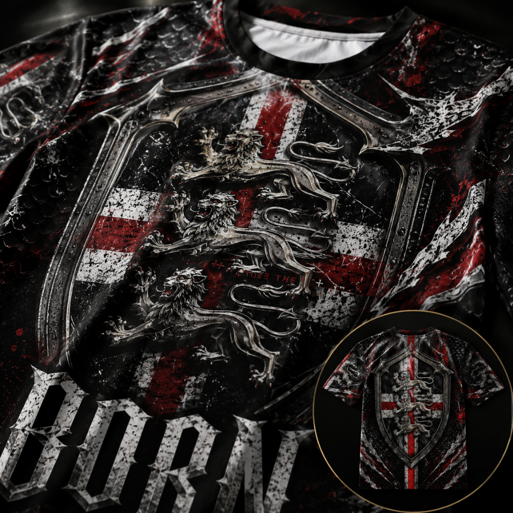 BORN UNDER THE CROSS - shirt