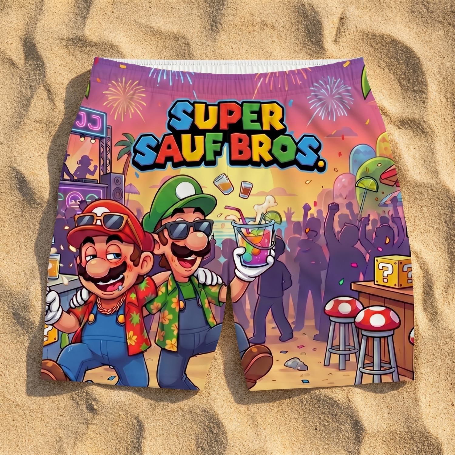 SUPER SAUF BROS - Badehose