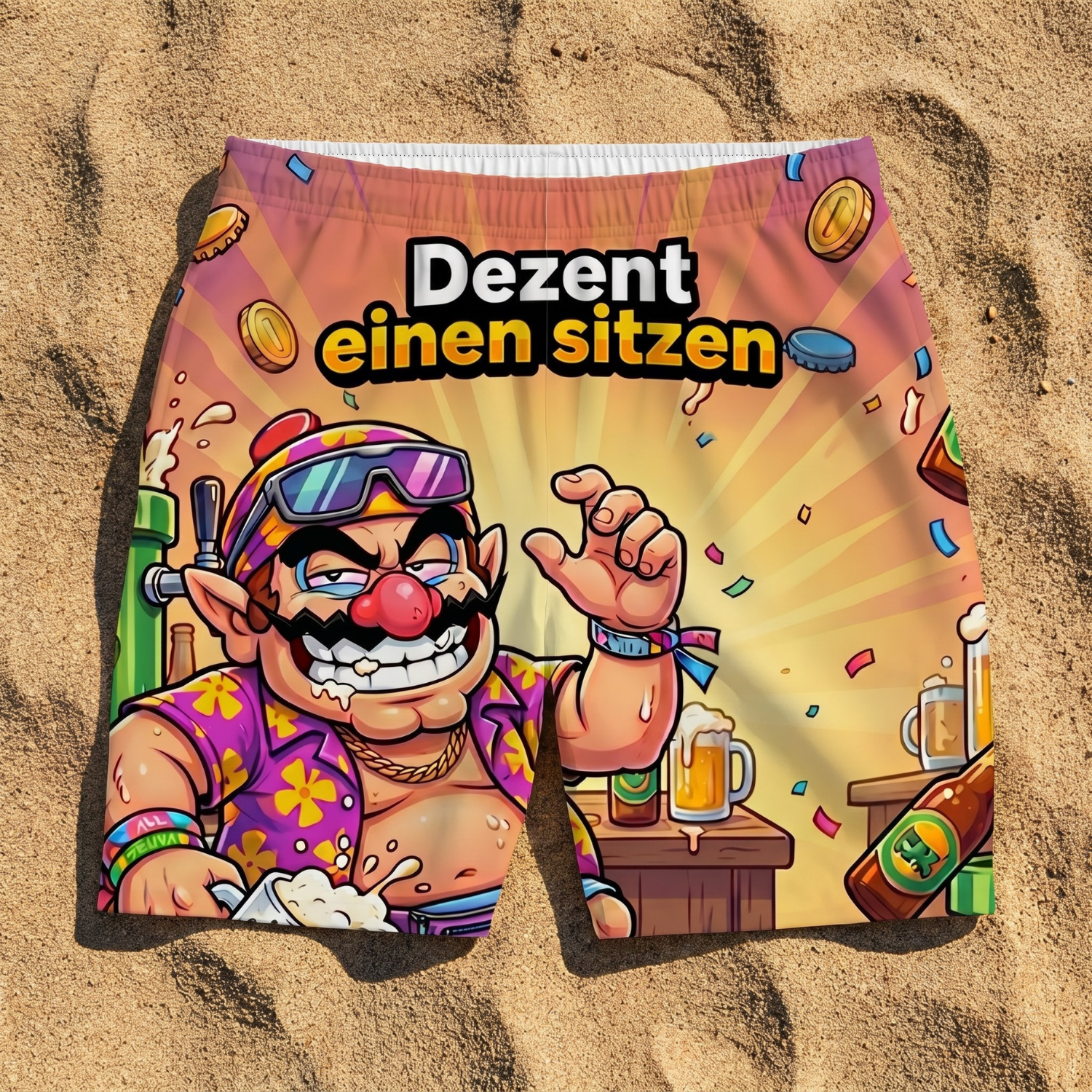 DEZENT EINEN SITZEN - Badehose