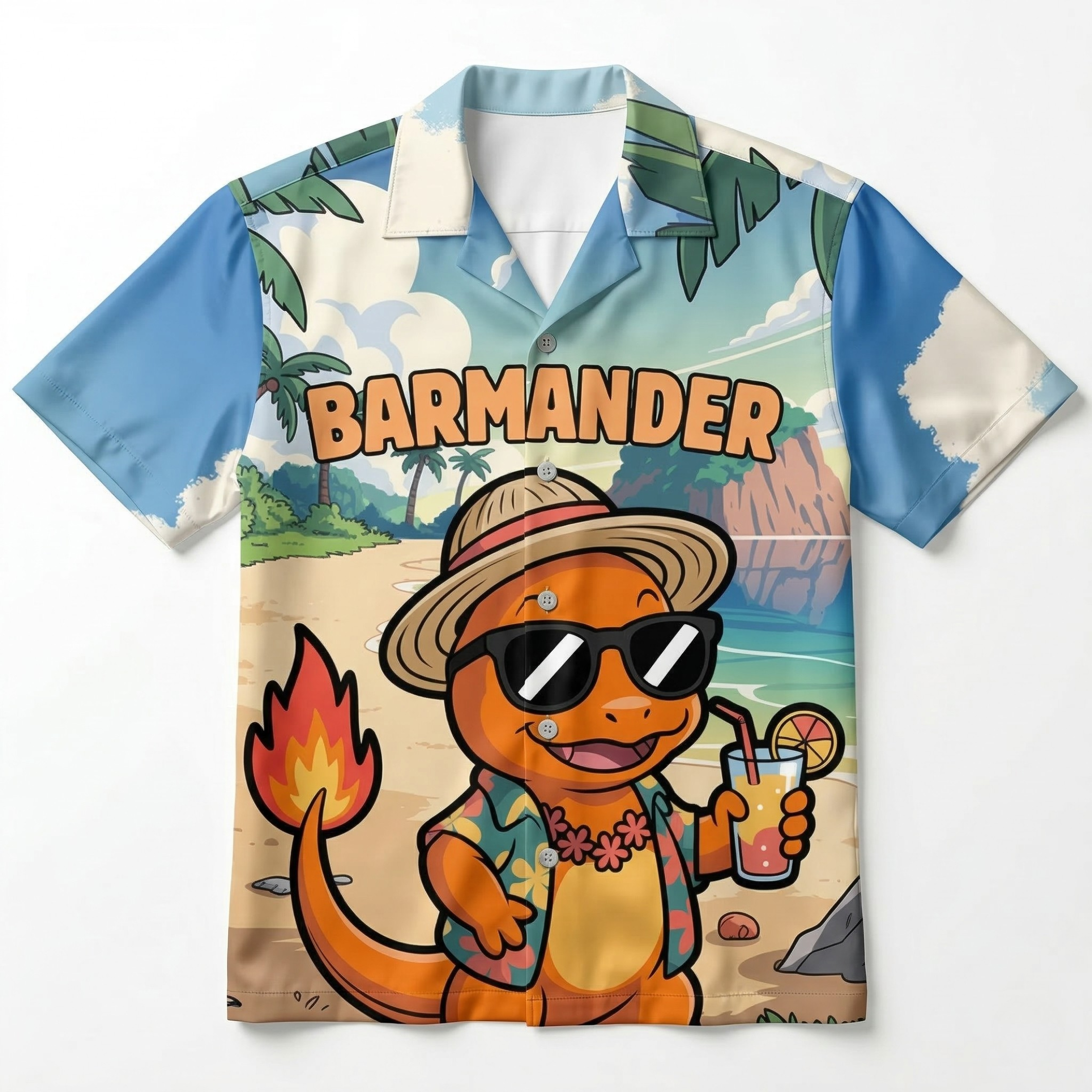 BARMANDER - Hawaiian Shirt
