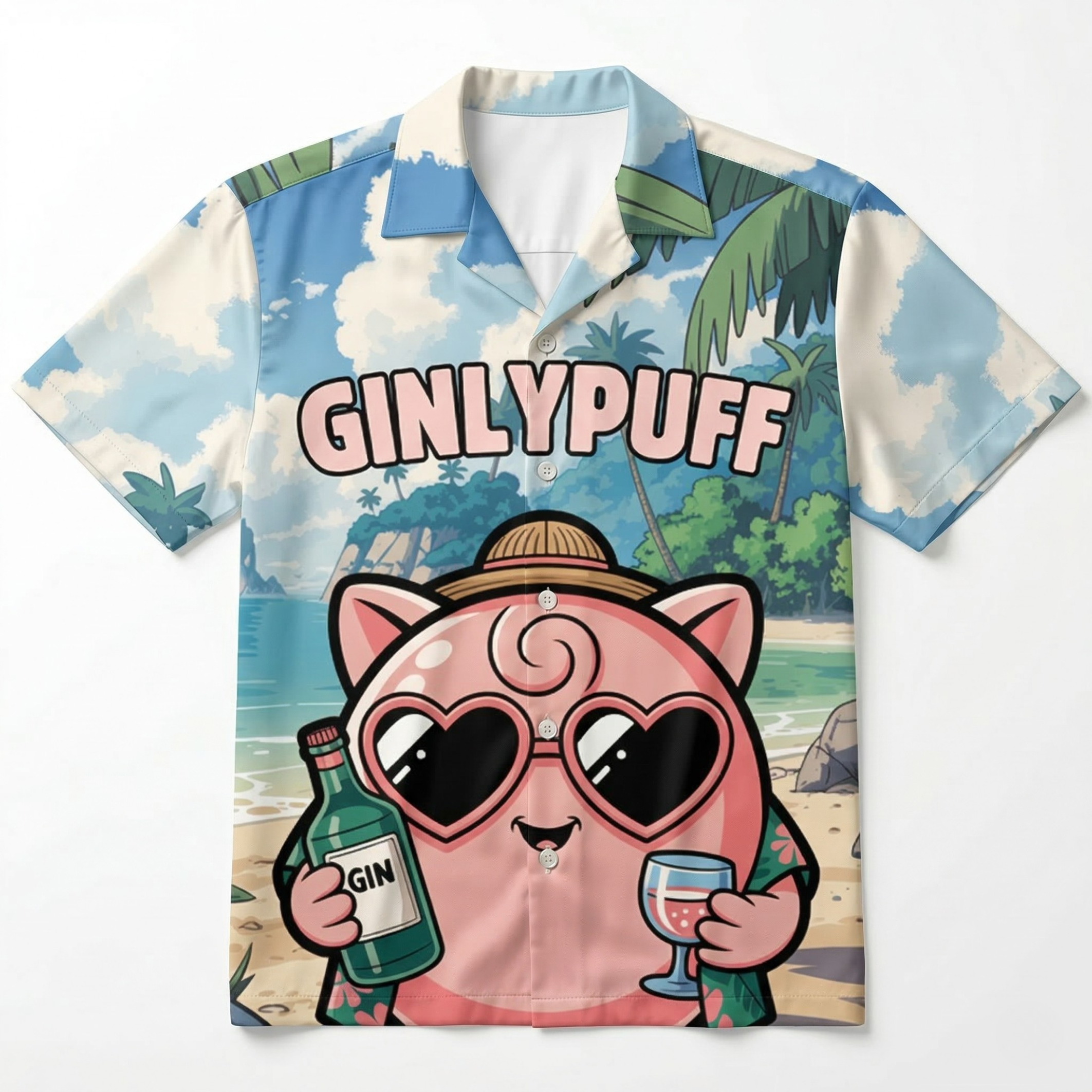 GINLYPUFF - Hawaiian Shirt