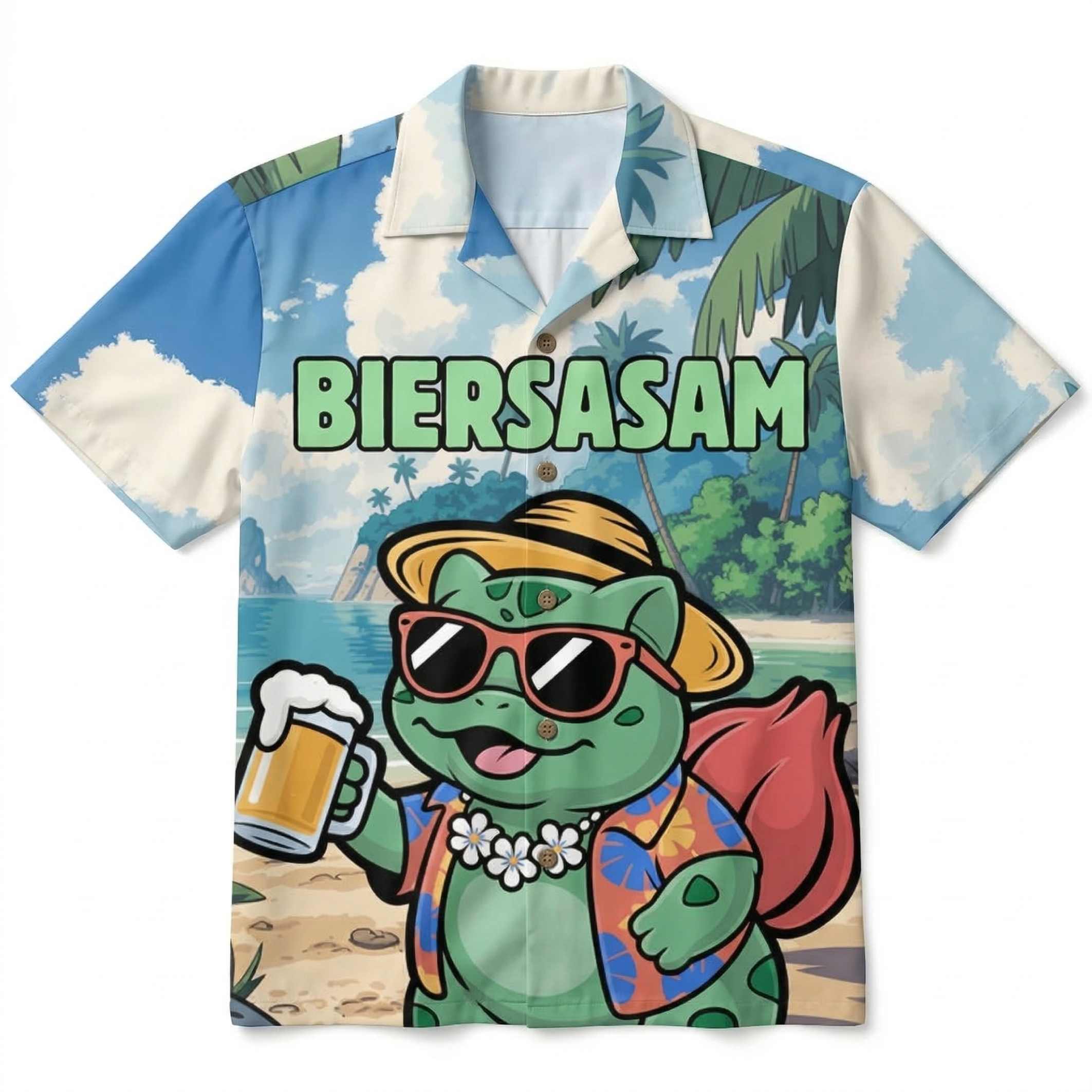 BIERSASAM - Hawaiihemd