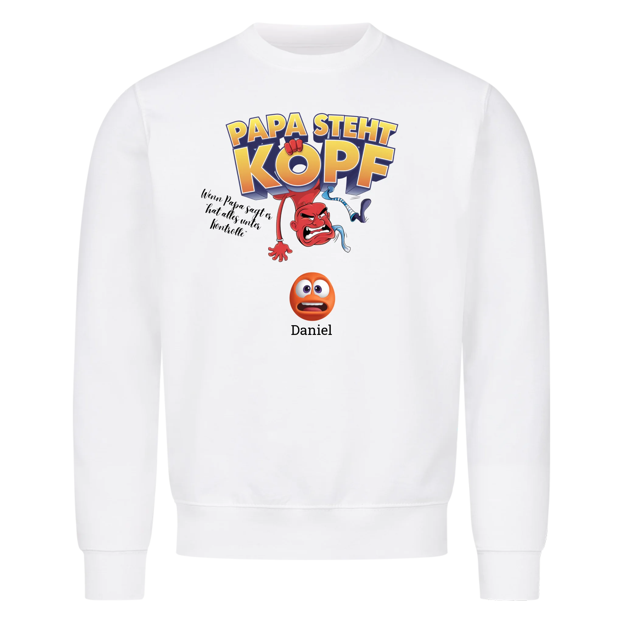 Papa steht Kopf - personalisierbar