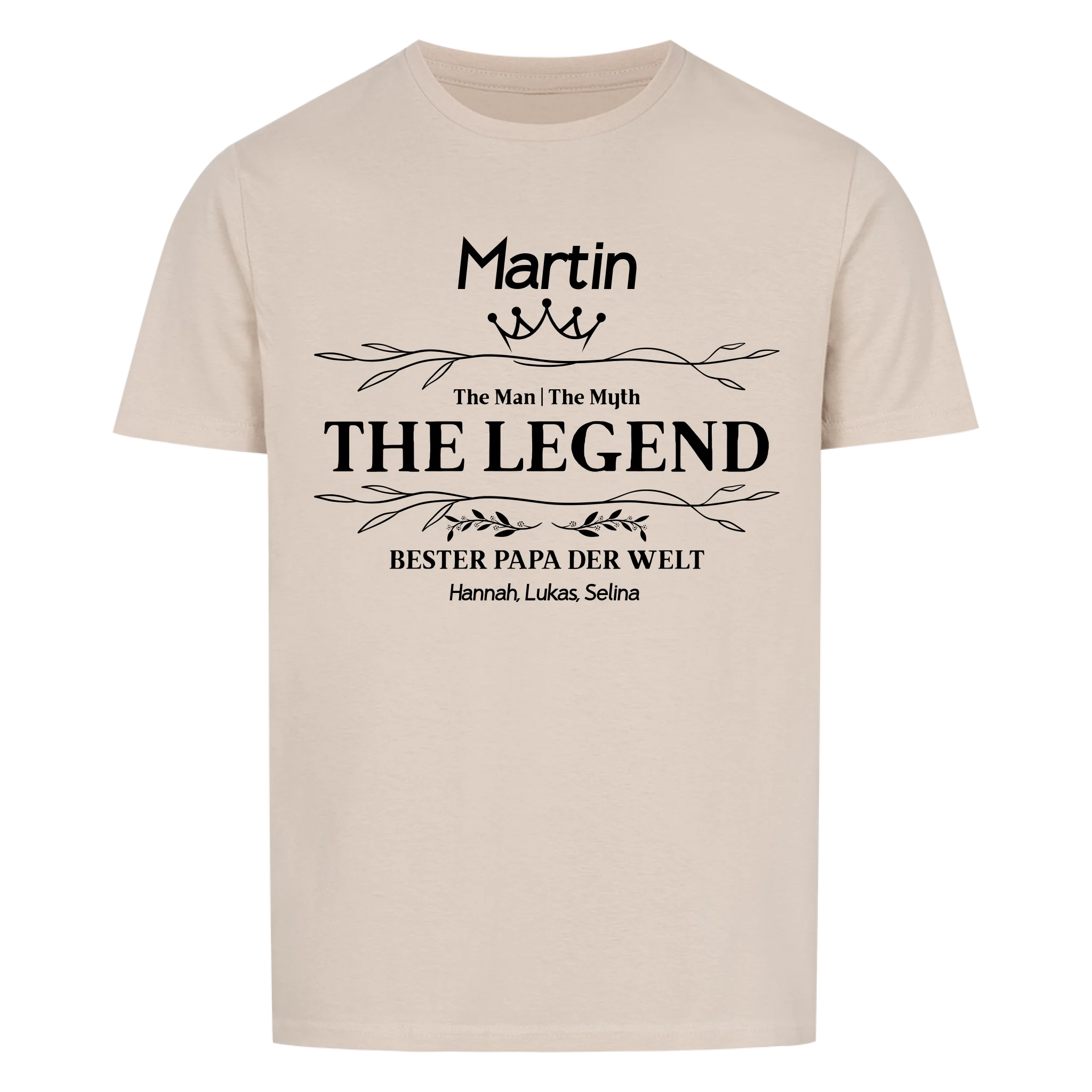 Man Myth Legend - personalisierbar