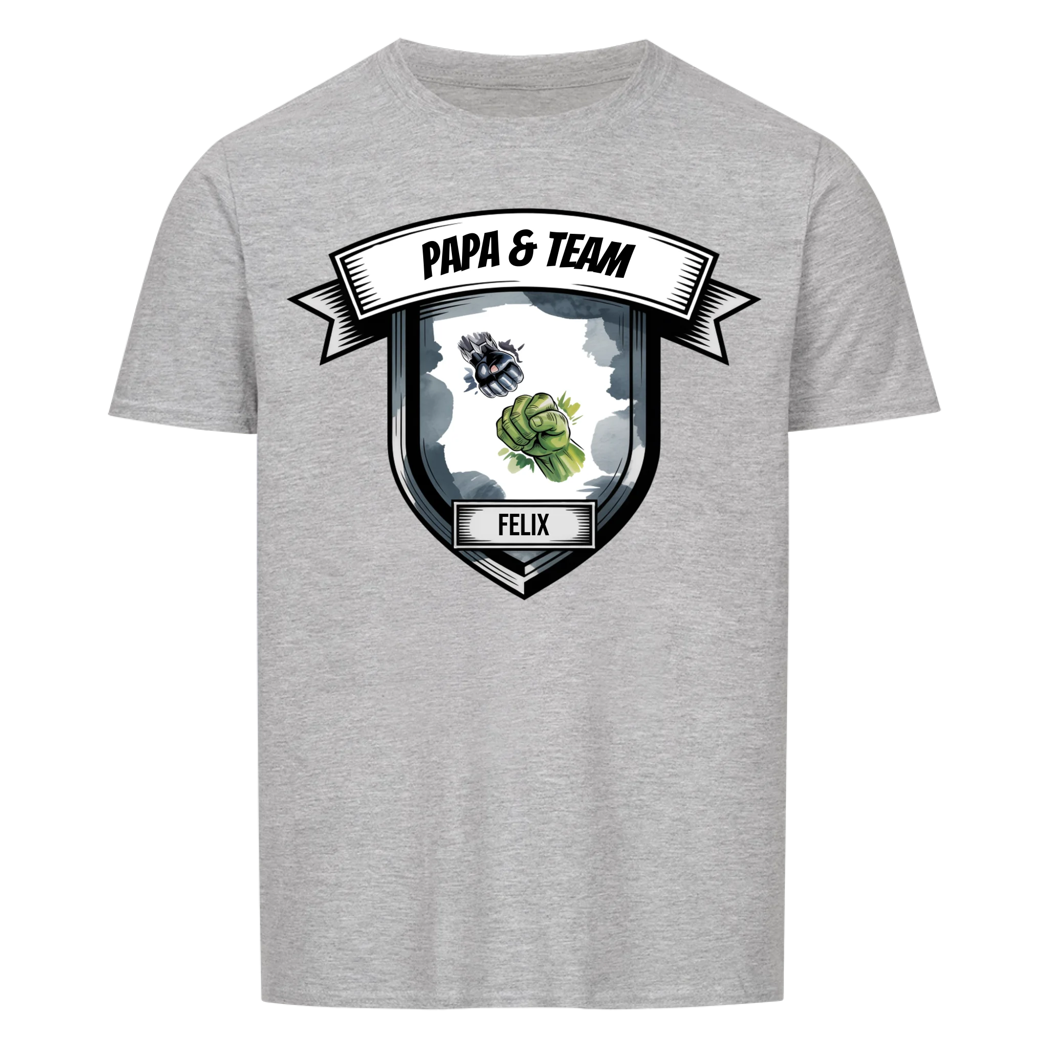 Papa & Team - personalisierbar