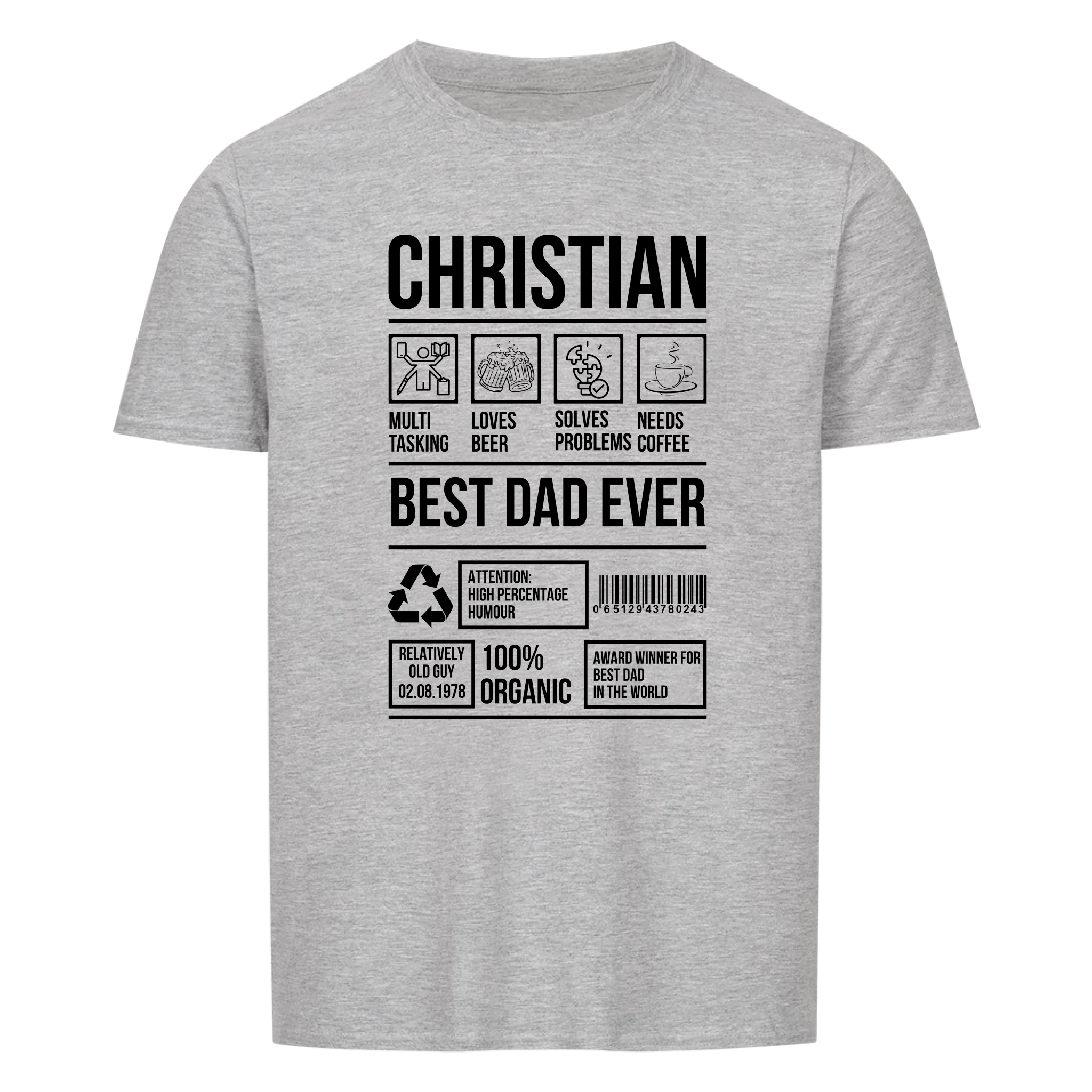 Mejor padre - personalizable 2