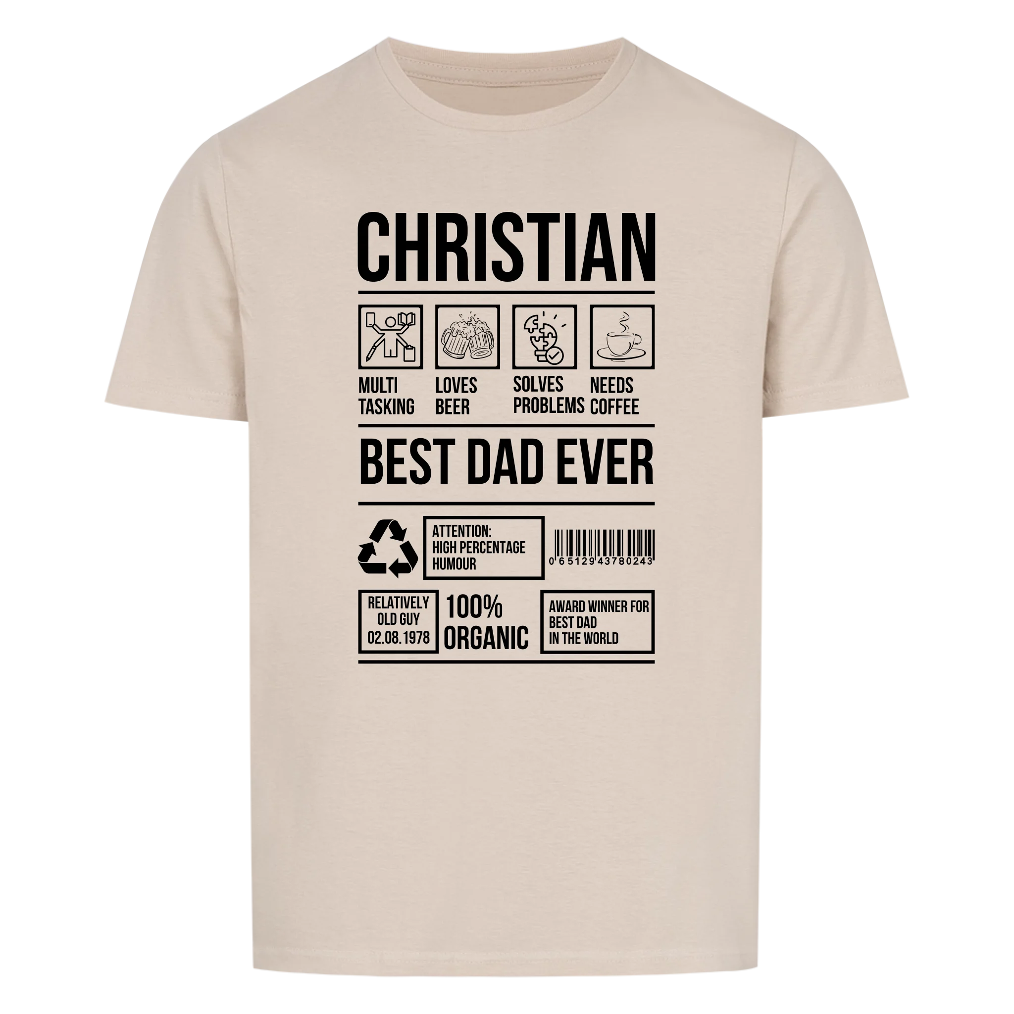 Mejor padre - personalizable 2