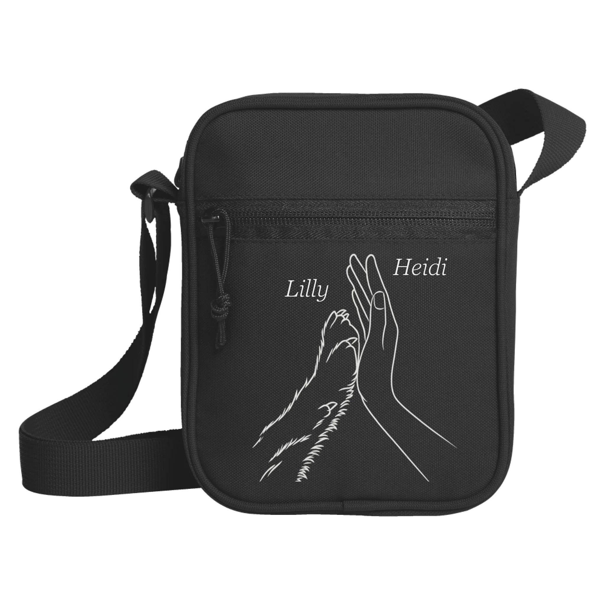 Freunde für immer - Gassi Tasche personalisierbar