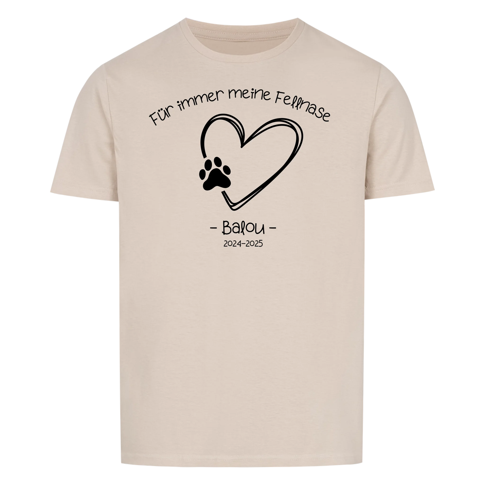 Fellnase - Shirt personalisierbar