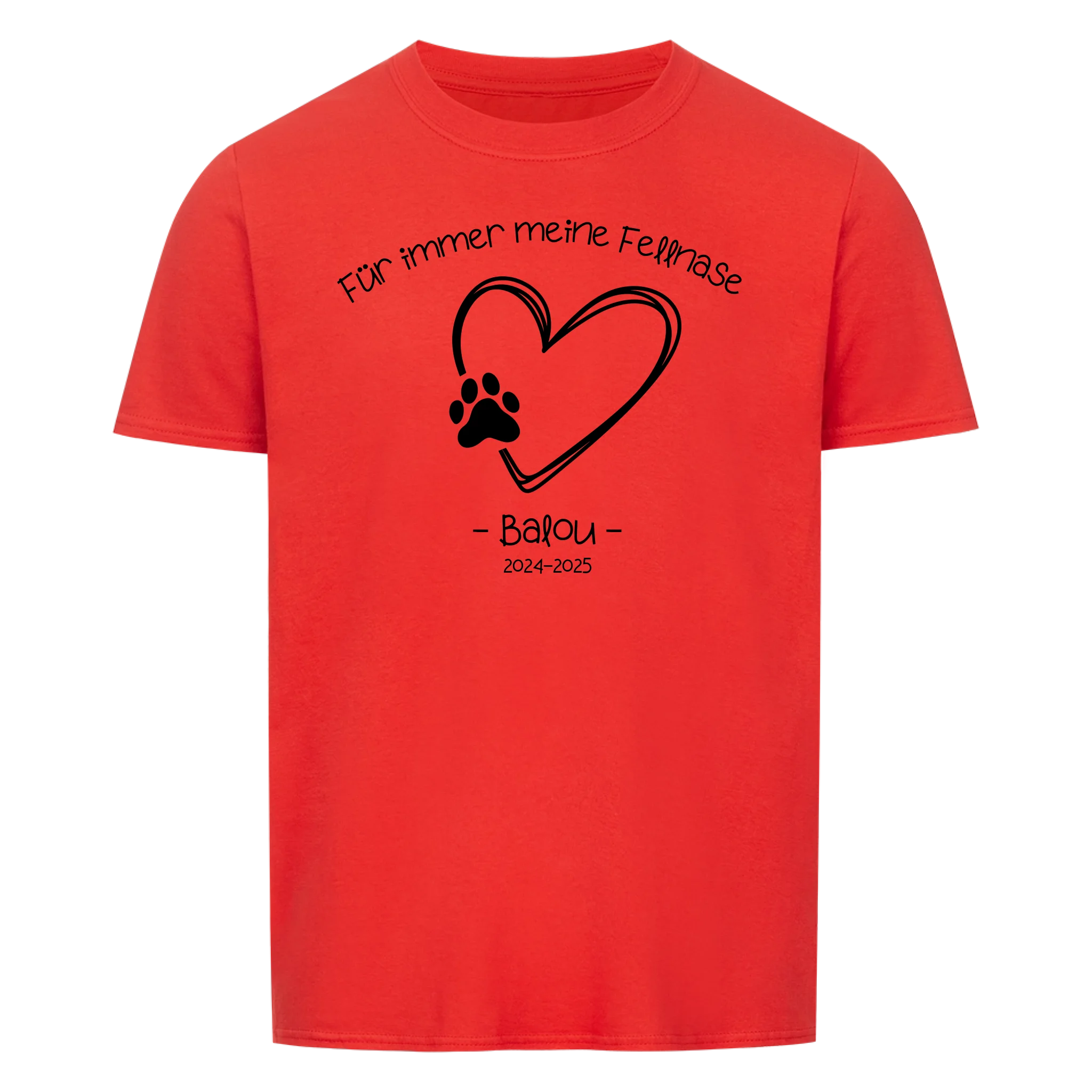 Fellnase - Shirt personalisierbar