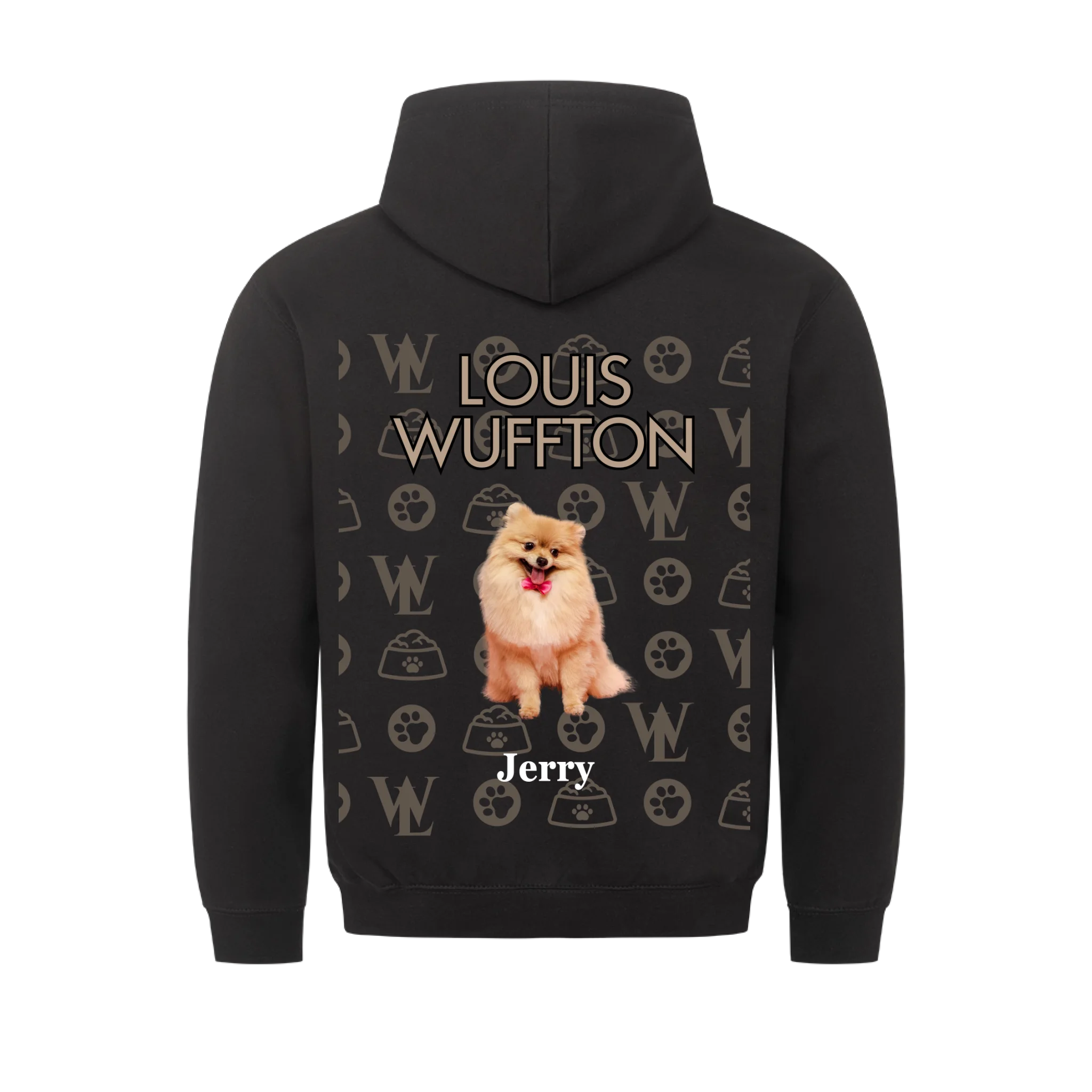 Louis Wuffton - Hoodie personalisierbar